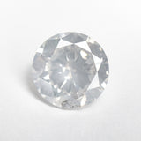 3.84ct 10.16x10.12x5.81mm Fancy White Round Brilliant 18722-01-Staghead Designs