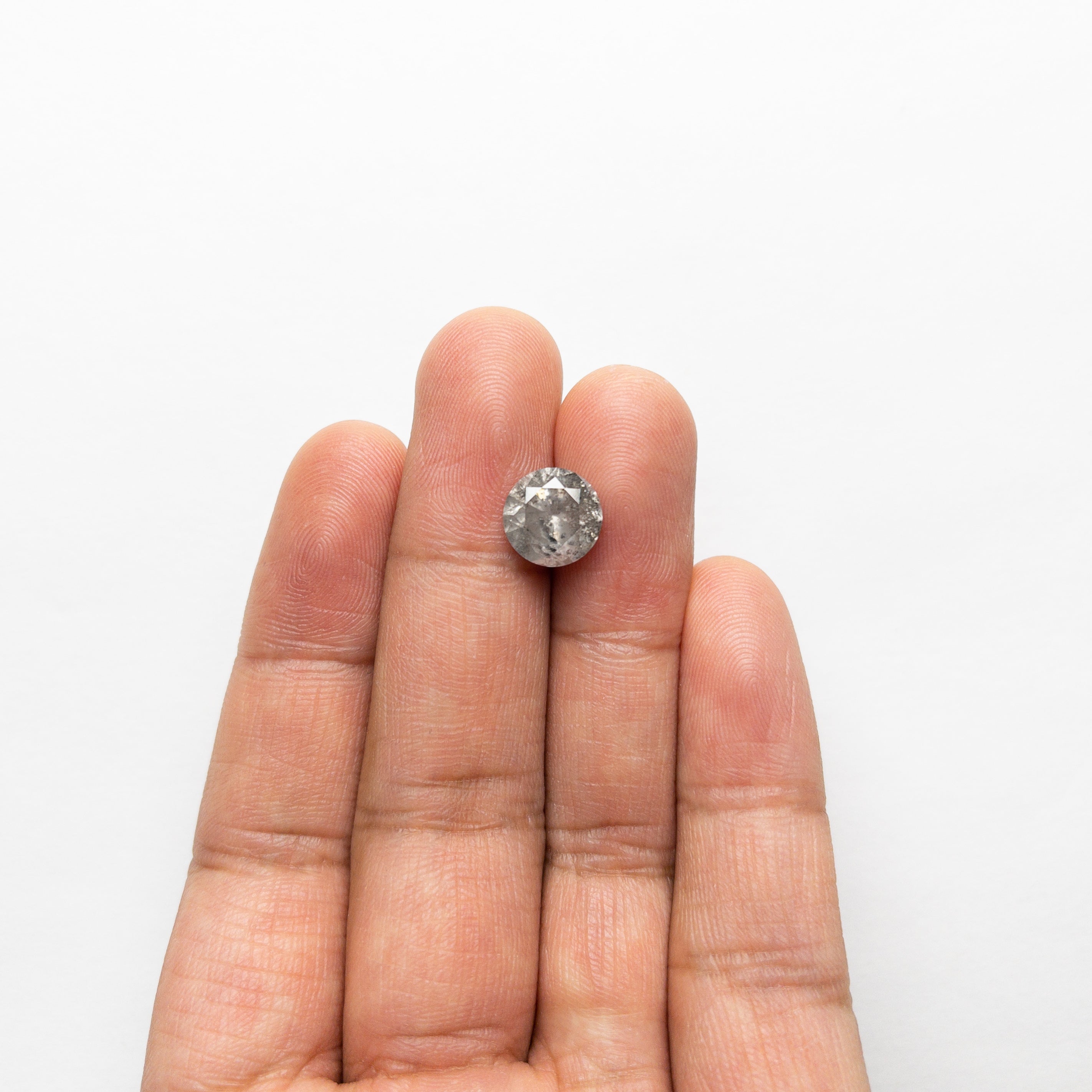 3.66ct 9.57x9.54x6.16mm Round Brilliant 18929-09-Staghead Designs