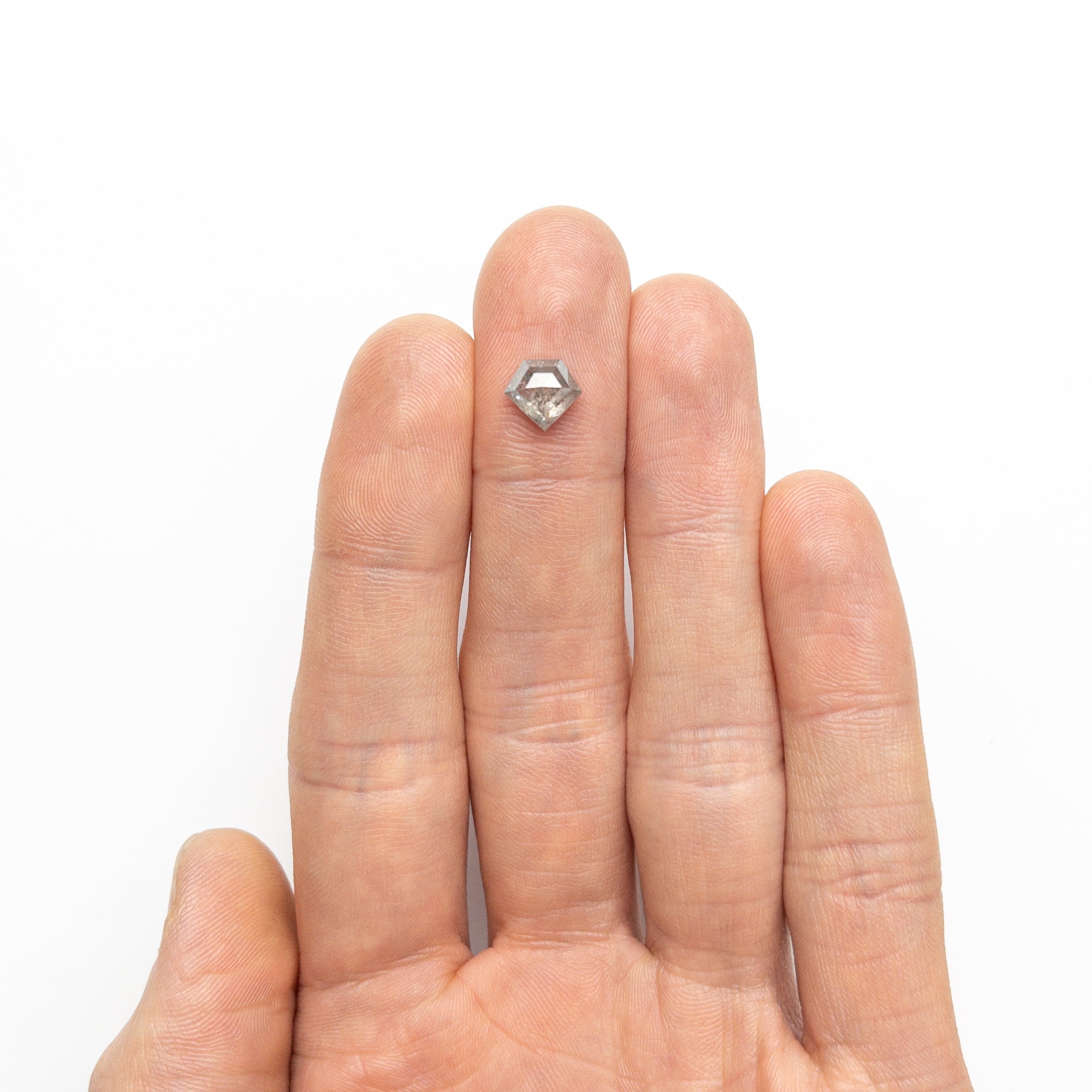 1.63ct 8.13x7.37x3.84mm Shield Rosecut 18967-04-Staghead Designs