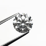 2.10ct 8.18x8.15x5.06mm SI3 Fancy Grey Round Brilliant 19417-01-Staghead Designs