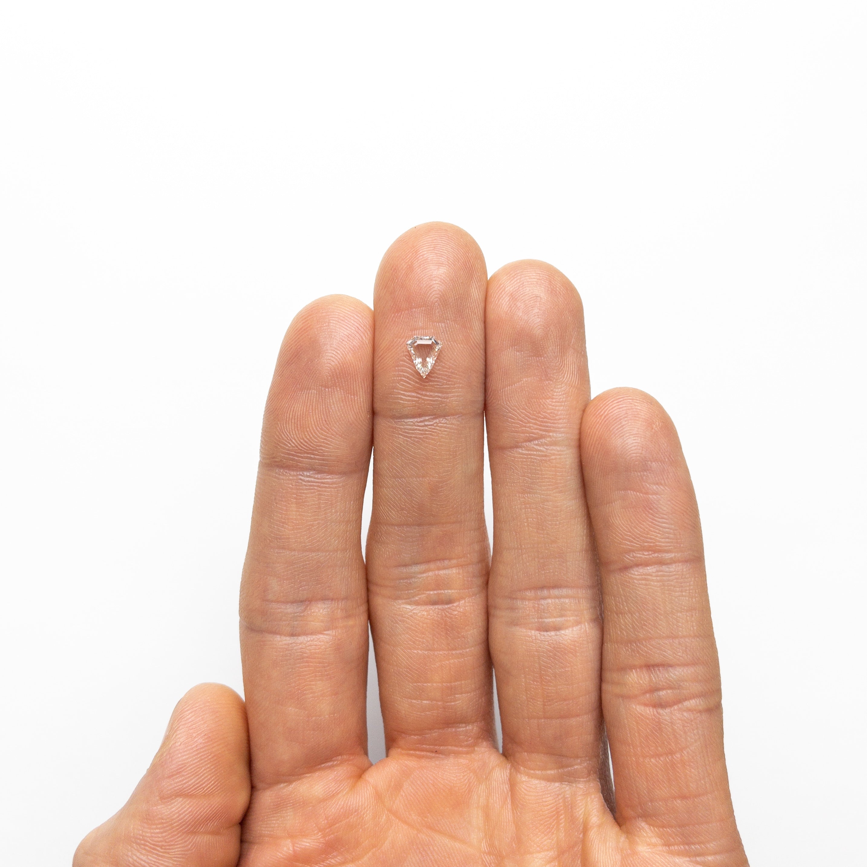 0.51ct 6.04x5.24x2.07mm SI1 G Shield Portrait Cut 19438-34-Staghead Designs