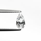 0.40ct 7.38x3.93x2.31mm VS2 E Pear Brilliant 19438-42-Staghead Designs