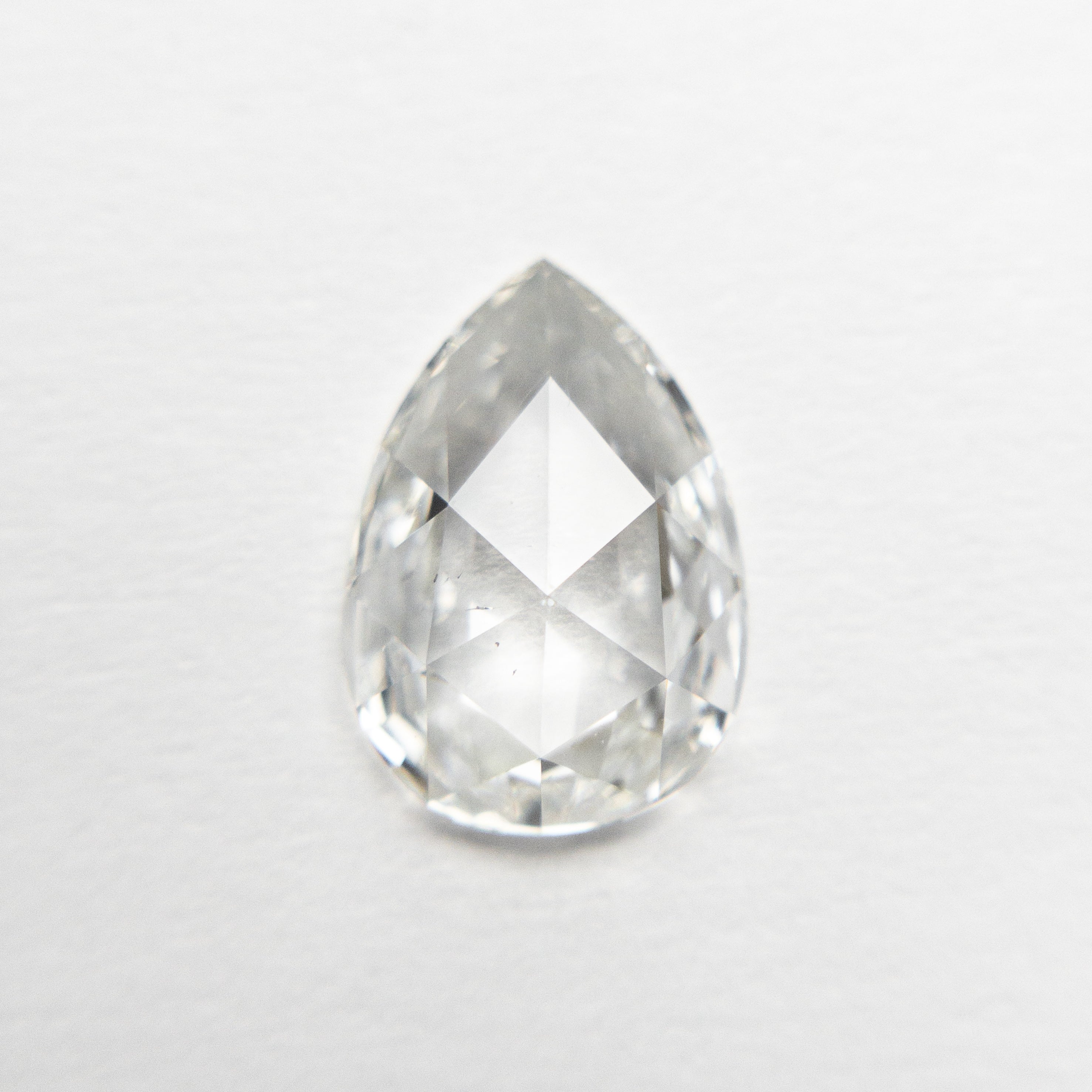 1.29ct 9.63x6.73x2.74mm SI1 G Pear Rosecut 19643-01-Staghead Designs