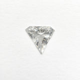 0.42ct 6.40x6.80x2.14mm SI2 F Shield Step Cut 19677-01-Staghead Designs