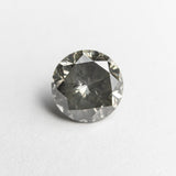 1.32ct 6.77x6.76x4.35mm I1 Fancy Grey Round Brilliant 19755-09-Staghead Designs