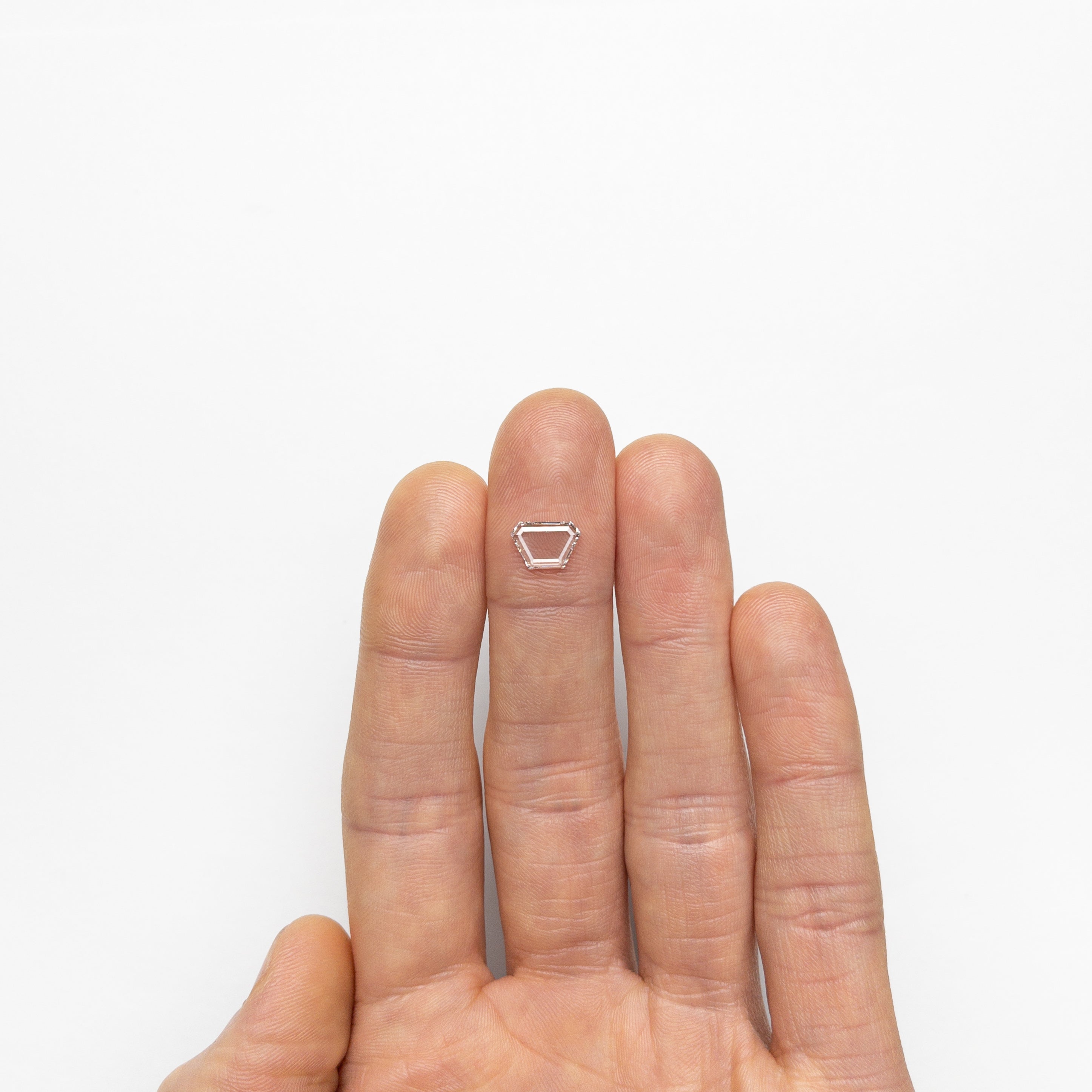 0.76ct 9.33x6.27x1.16mm SI2 F Trapezoid Portrait Cut 19854-26-Staghead Designs