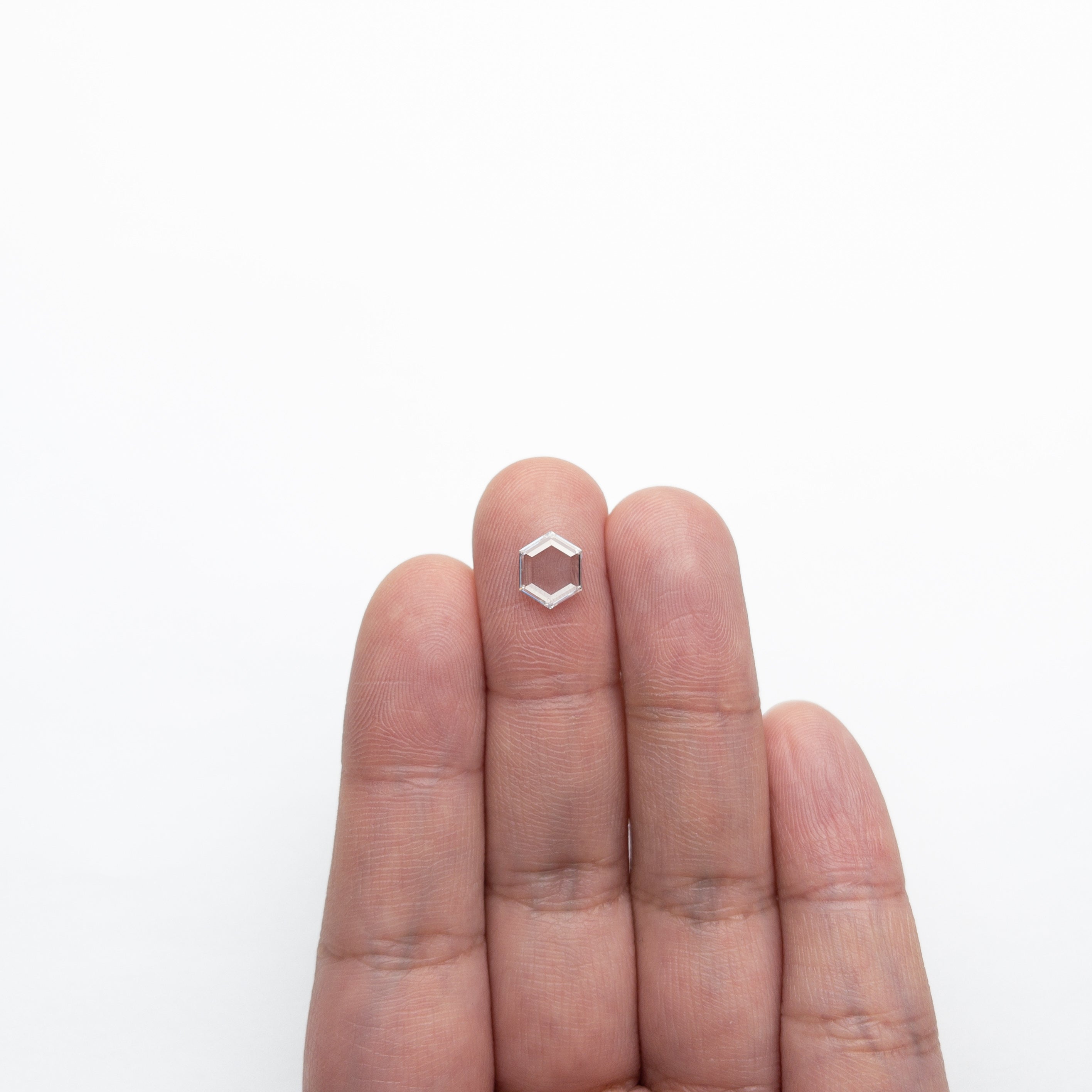 1.08ct 8.24x6.63x1.91mm SI2 G Hexagon Portrait Cut 19854-29-Staghead Designs