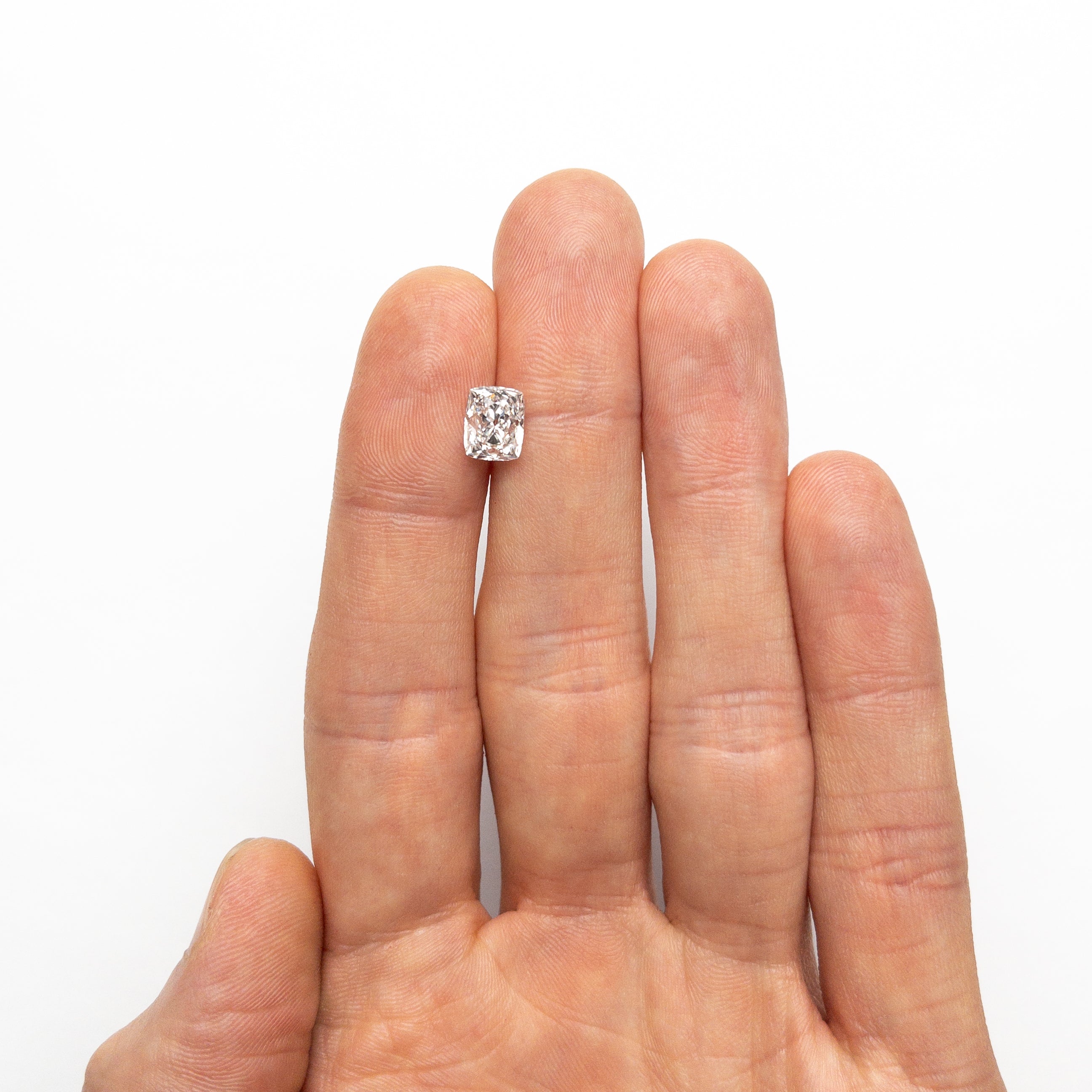 2.28ct 7.79x6.26x5.96mm HRD VS2 E Antique Peruzzi Cut 19889-01-Staghead Designs