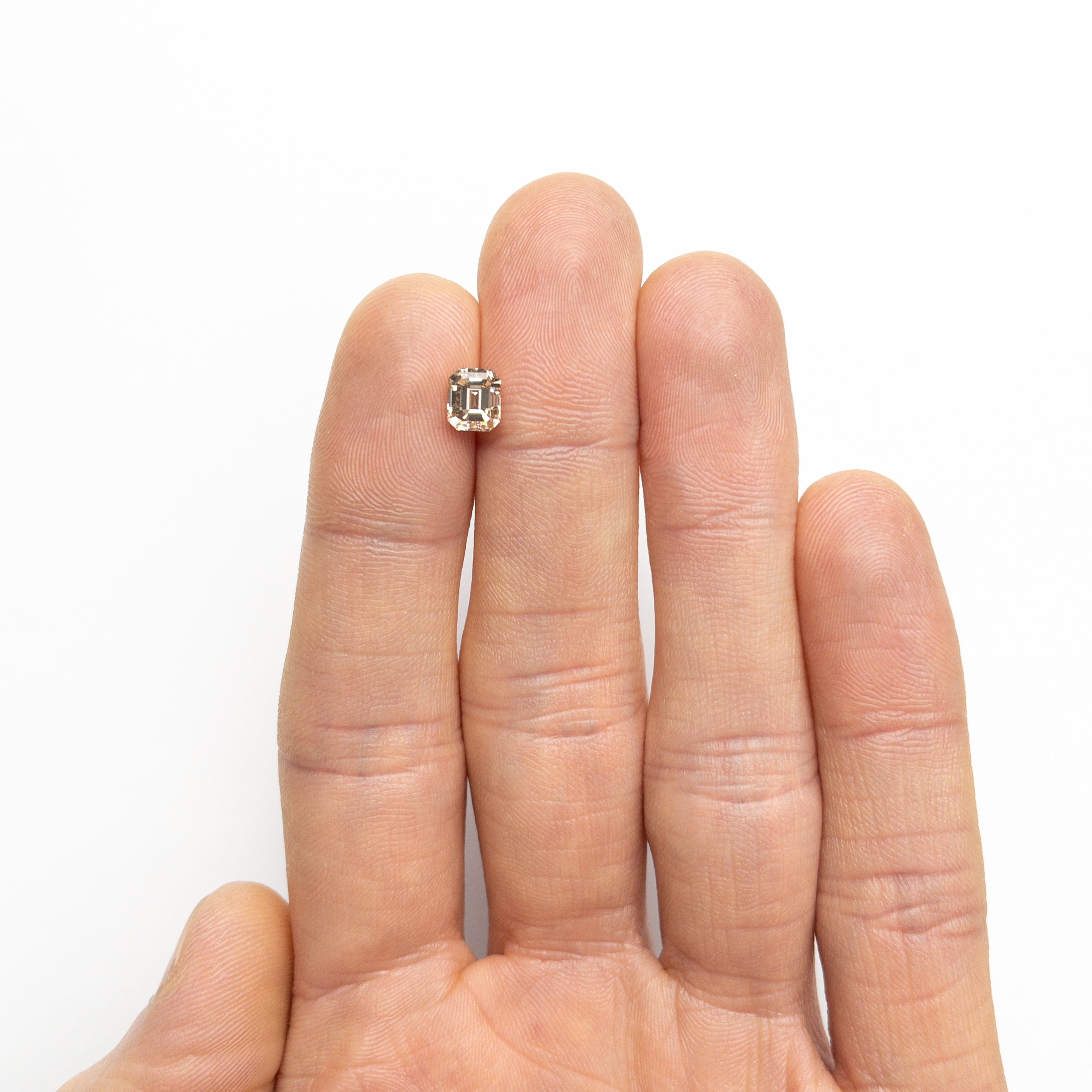 1.30ct 6.08x5.23x4.38mm SI1 C3 Cut Corner Rectangle Step Cut 19903-04-Staghead Designs