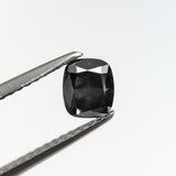 0.73ct 5.28x4.54x3.21mm SI2 Fancy Dark Grey Cushion Brilliant 19923-10-Staghead Designs