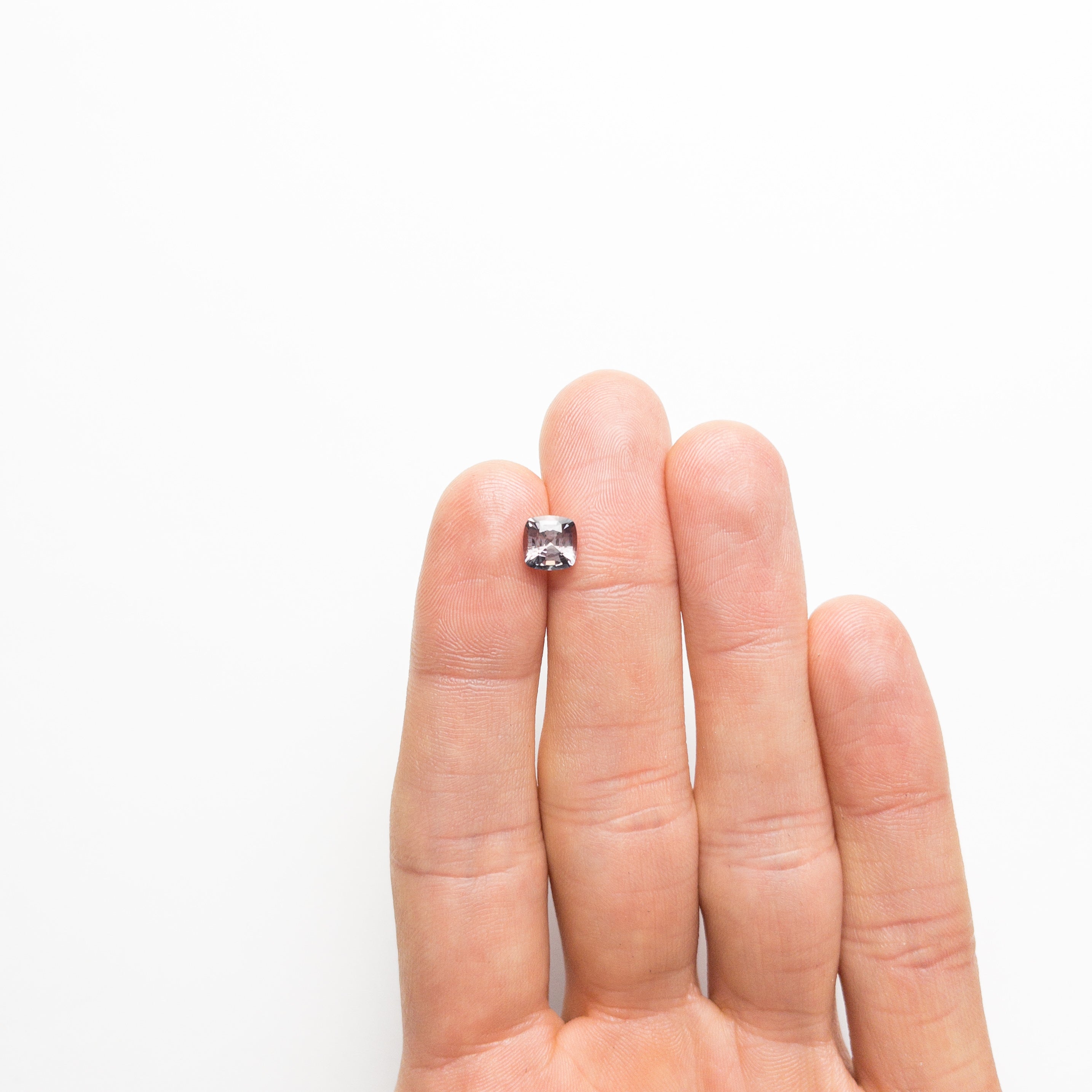 1.58ct 6.66x6.65x4.36mm Cushion Brilliant Sapphire 19955-01-Staghead Designs