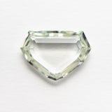 2.79ct 8.18x11.65x3.00mm Shield Portrait Cut Sapphire 19968-01-Staghead Designs