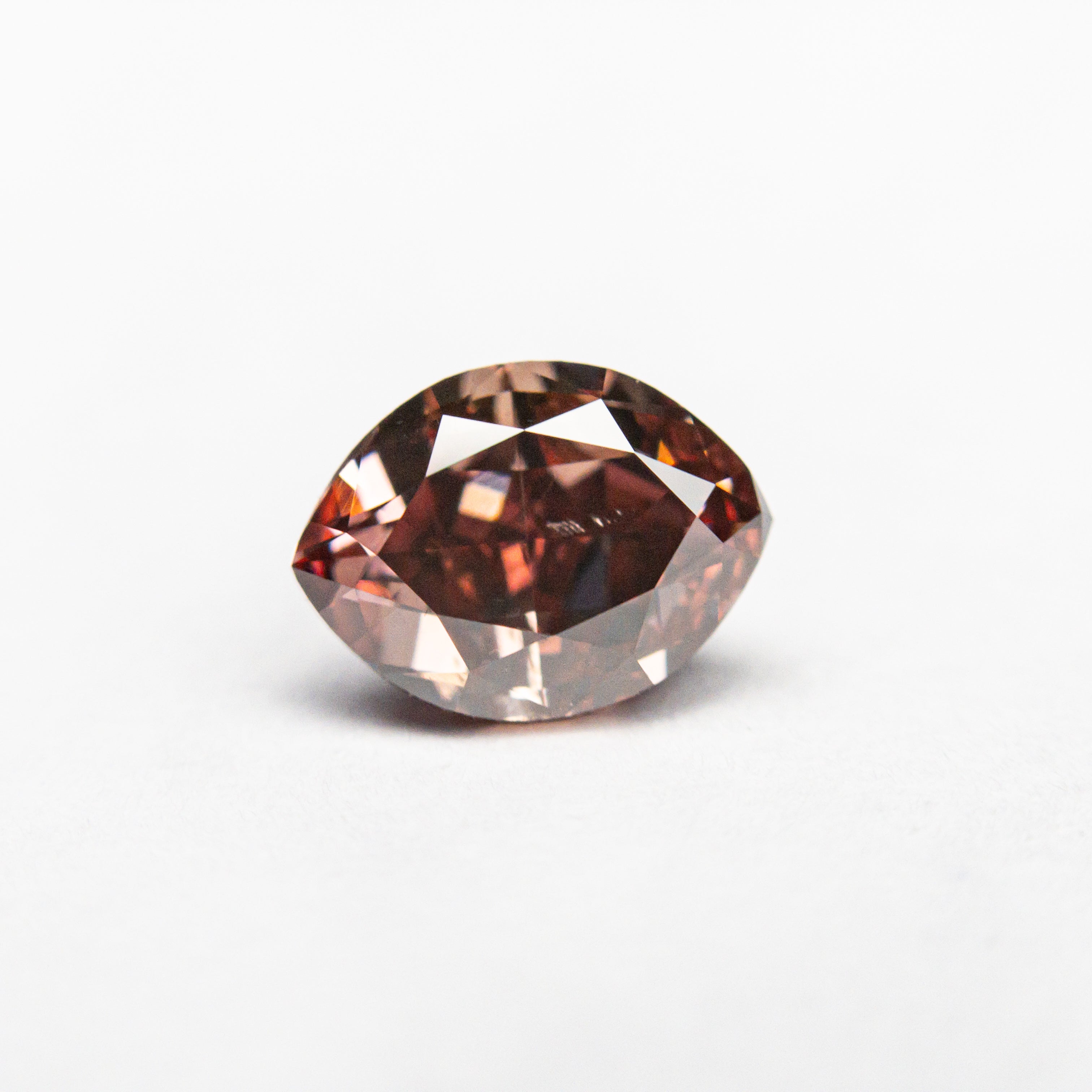 1.00ct 7.28x5.36x3.53mm GIA SI1 Fancy Deep Orangy Pink Marquise Brilliant 🇦🇺 24109-01-Staghead Designs