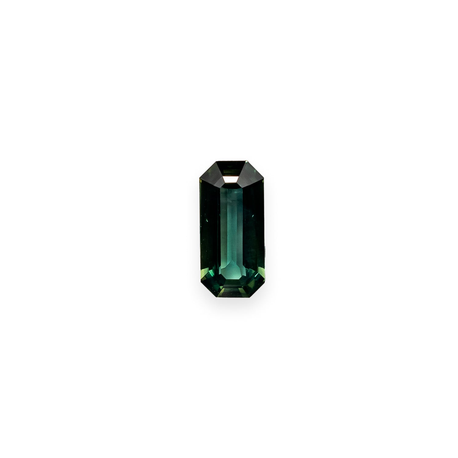 1.03ct 8.86x4.21x2.53mm Cut Corner Rectangle Sapphire