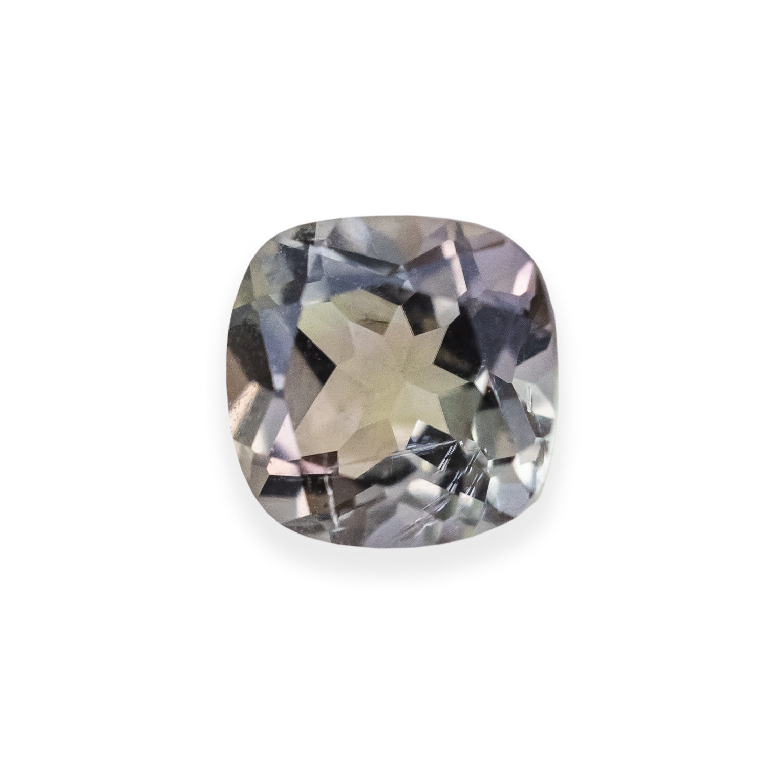 1.09ct 6x6x4mm CUSHION CUT CHAMPAGNE TOURMALINE-Staghead Designs