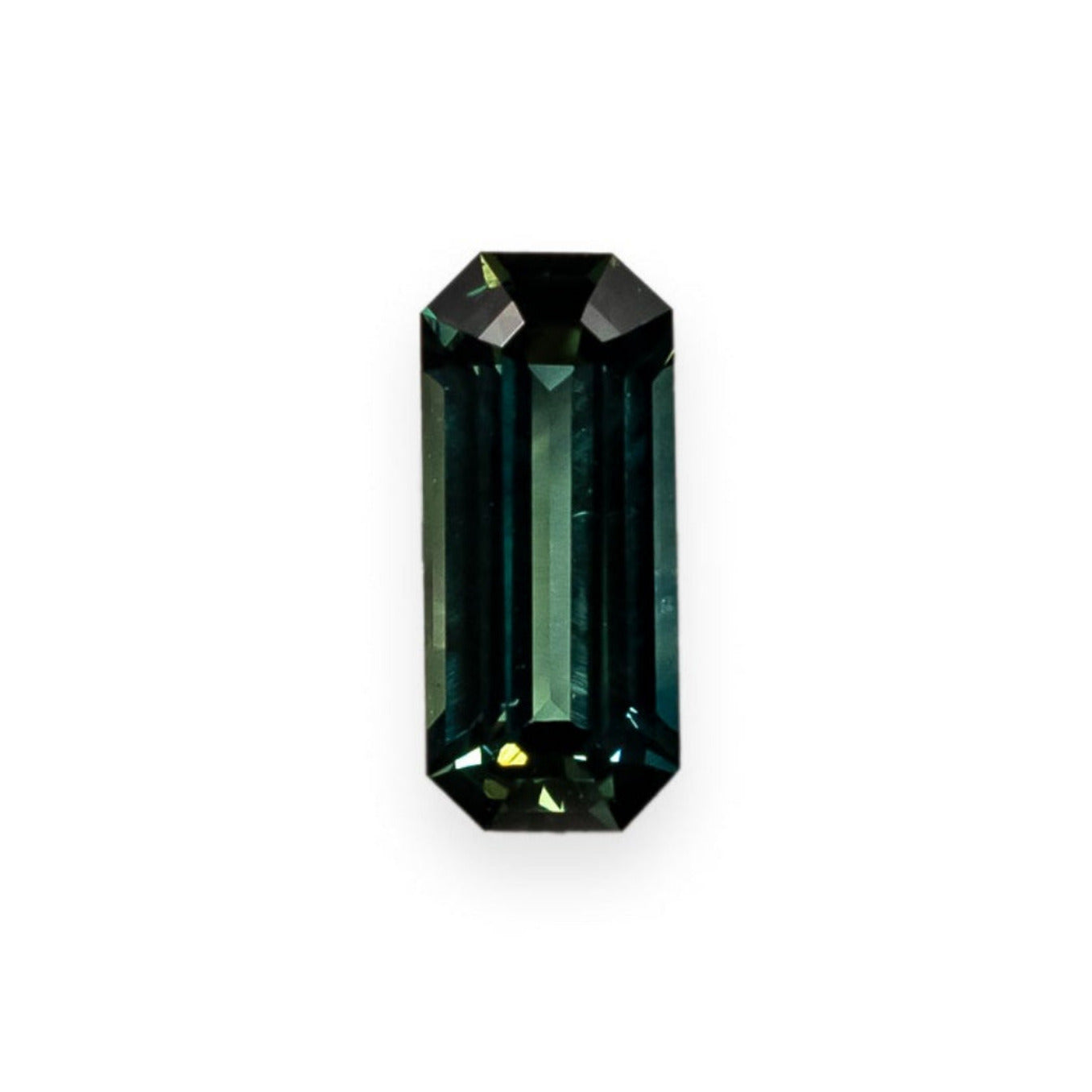 1.2ct 8.97x3.95x3.02mm Cut Corner Rectangle Sapphire-1