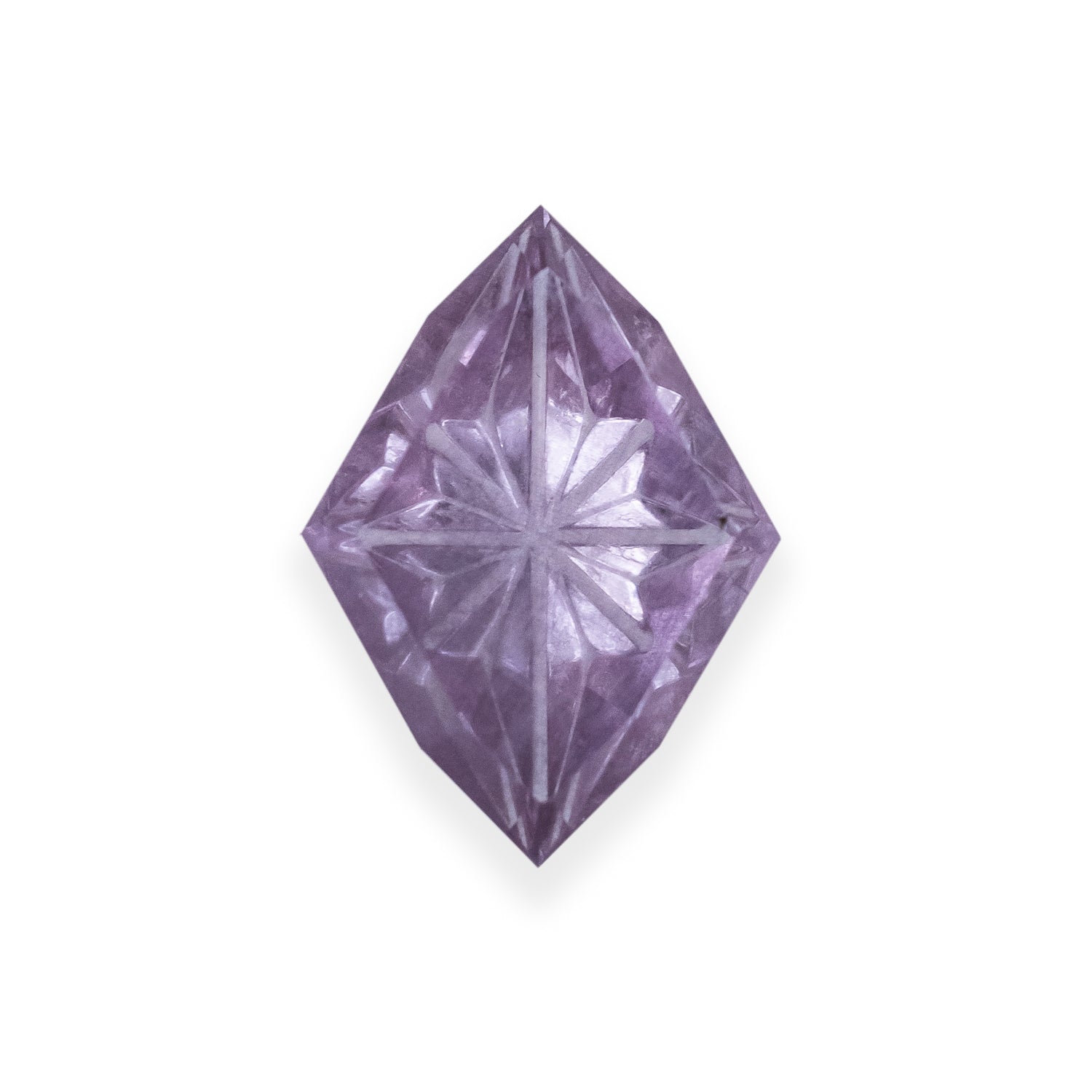 1.35ct 9.8x7.1x2.7mm MARQUISE FANTASY CUT PINK DRAGON GARNET-Staghead Designs