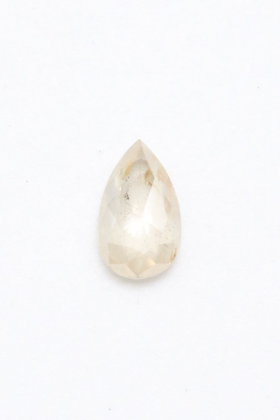 1.51ct 9.55 x 5.54 x 3.17mm DOUBLE CUT PEAR SALT & PEPPER DIAMOND-1