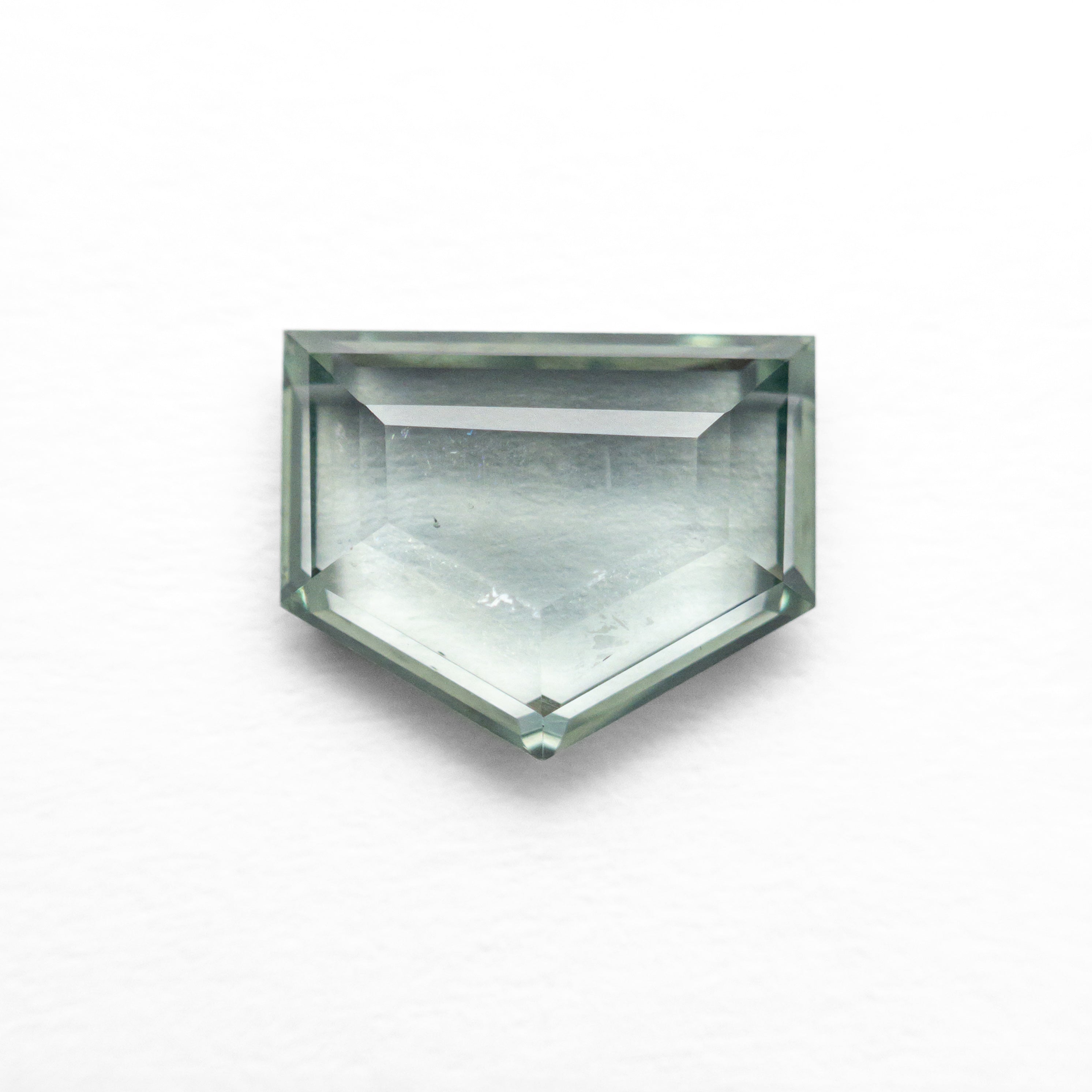 1.70ct 6.55x8.15x2.76mm Shield Portrait Cut Sapphire 23677-03-Staghead Designs