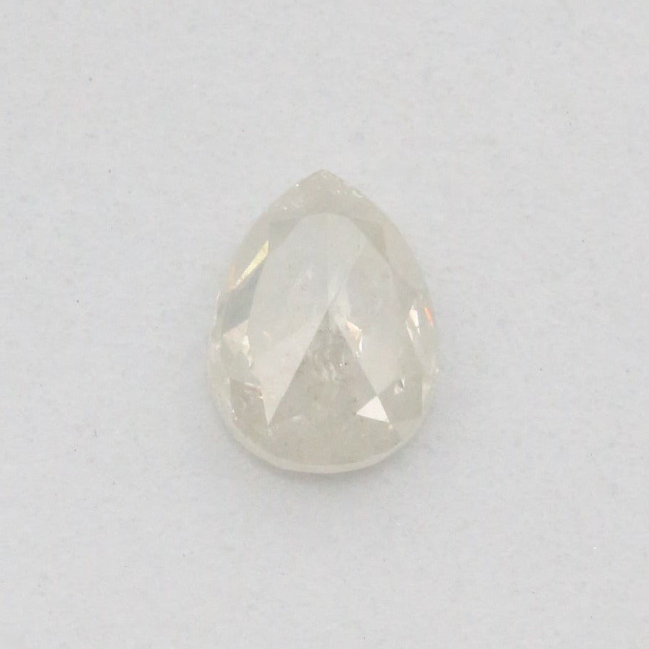 1.72ct 9.08 x 6.71 x 3.43mm DOUBLE CUT PEAR SALT & PEPPER DIAMOND-1