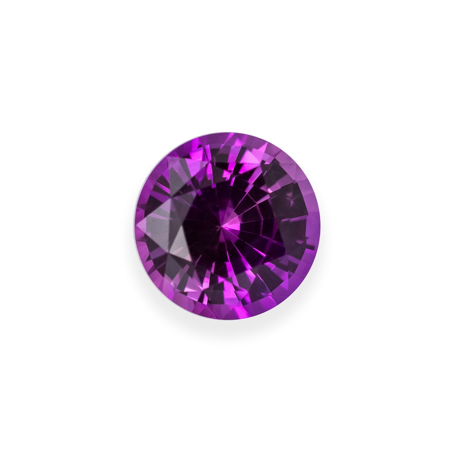 1.75ct Round Brilliant Cut Pink Sapphire - Sri Lanka