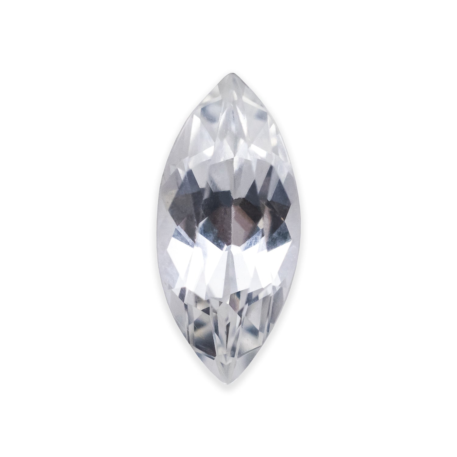 1.83ct 11.8x5.5x3.19mm MARQUISE CUT NATURAL SILVER MADAGASCAR SAPPHIRE