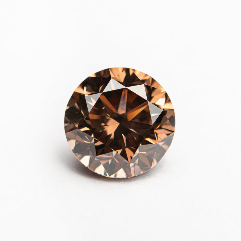 2.00ct 7.51x7.42x5.32mm GIA VS2 Fancy Deep Pink-Brown Round Brilliant 🇦🇺 24165-01-1