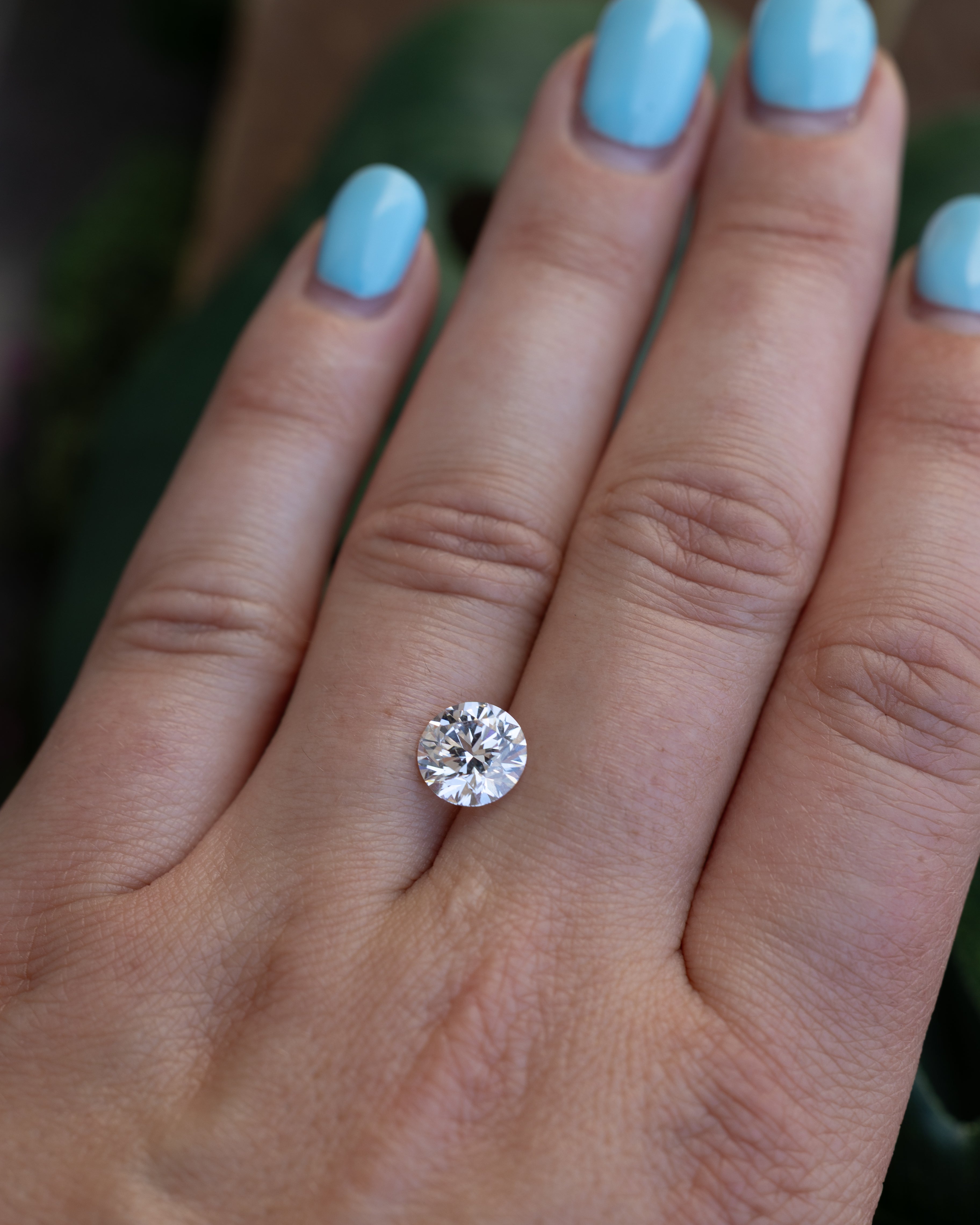2.27ct 8.41x5.23mm ROUND BRILLIANT CUT LAB-GROWN DIAMOND - VS1 E-Staghead Designs