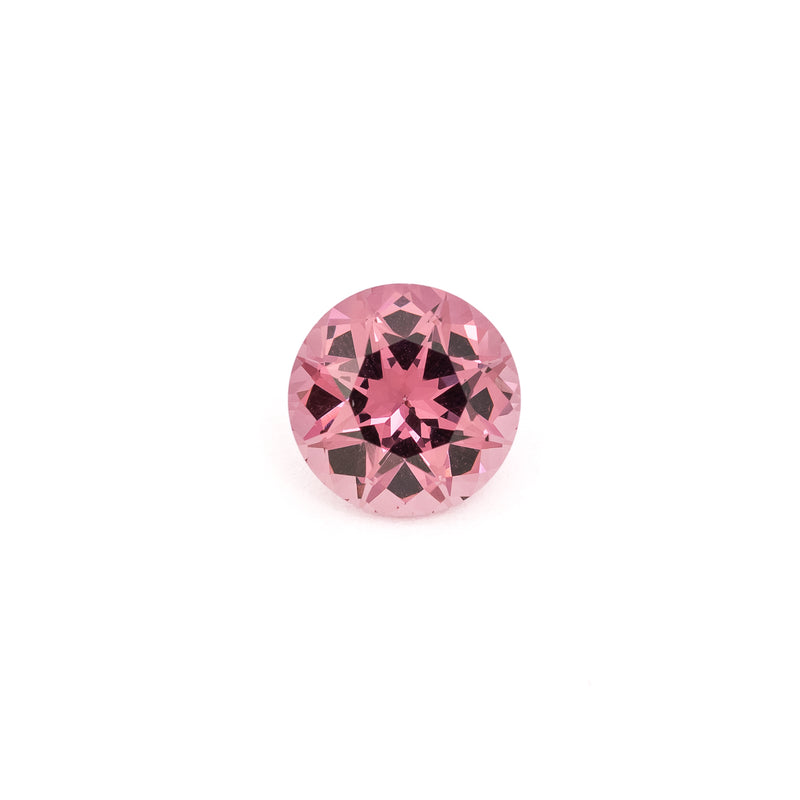 NEW - "REESE"- COLOR-CHANGE ROUND BRILLIANT-CUT MALAYA GARNET-1