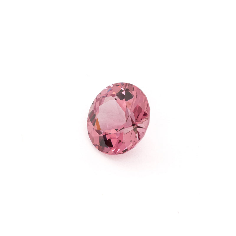 NEW - "REESE"- COLOR-CHANGE ROUND BRILLIANT-CUT MALAYA GARNET-4