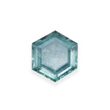 2.76ct HEXAGON DOUBLE CUT NATURAL MONTANA SAPPHIRE-Staghead Designs