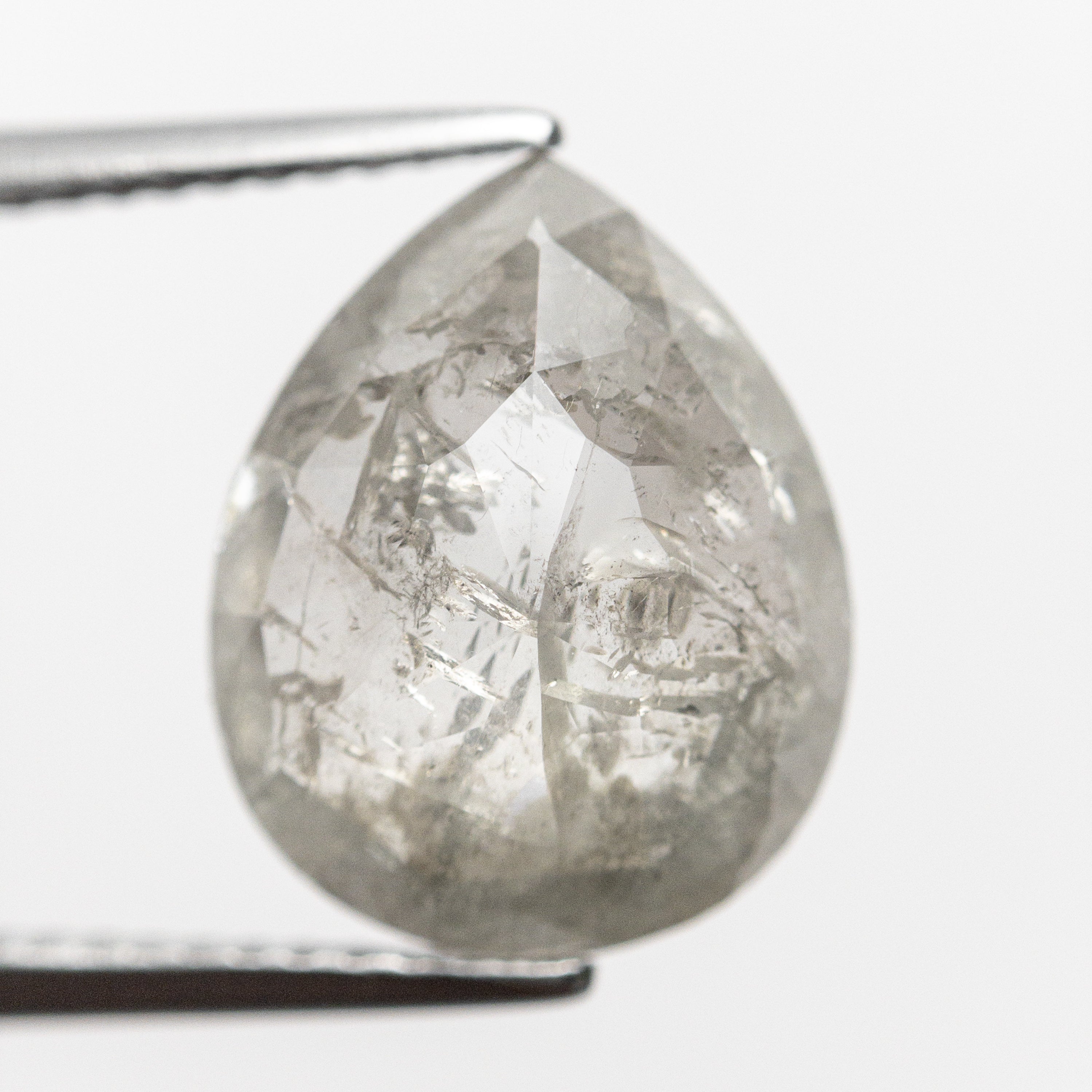 4.55ct 12.83x10.27x4.40mm Pear Rosecut 20001-07-Staghead Designs