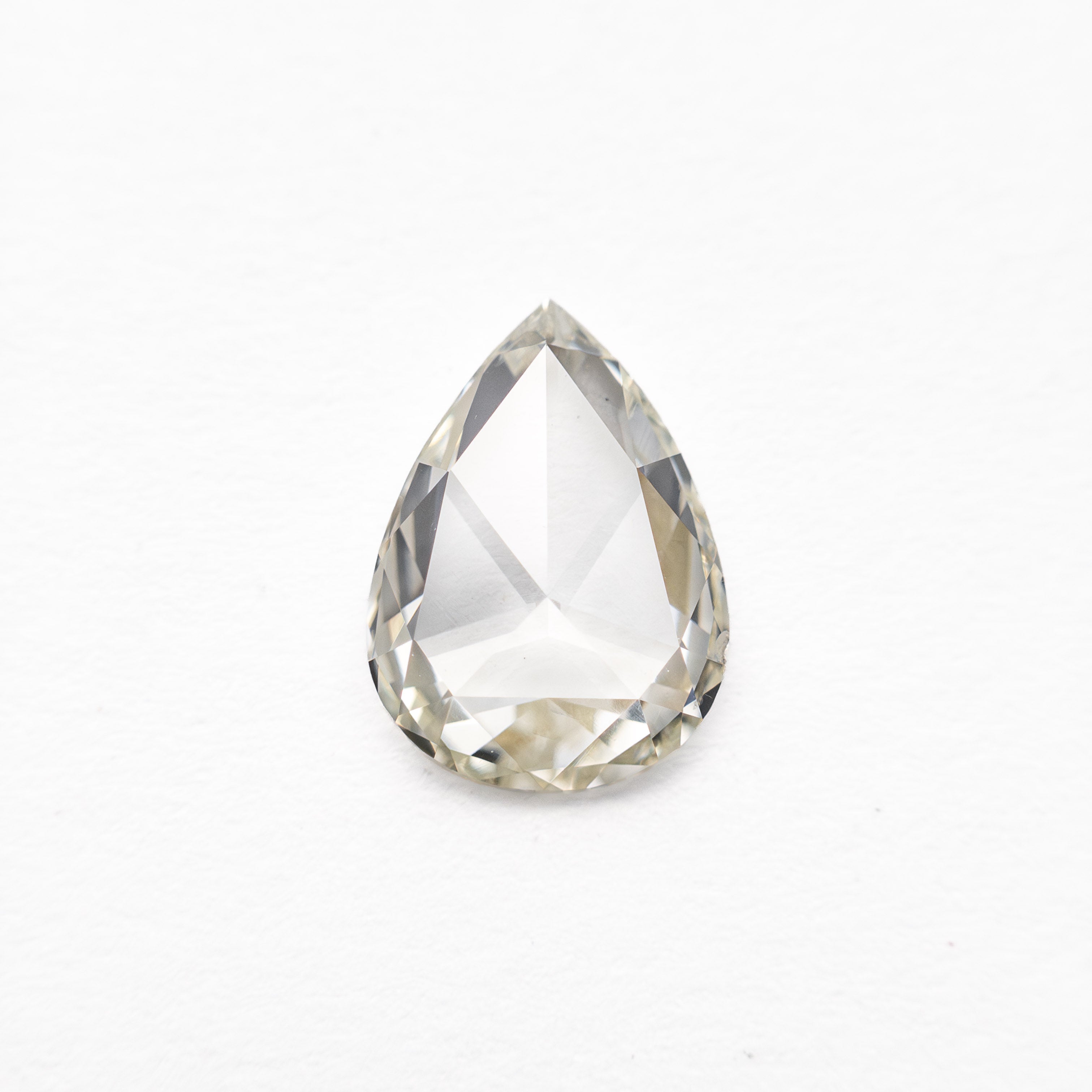 0.68ct 7.66x5.56x1.74mm SI1 L Pear Rosecut 20027-20-Staghead Designs