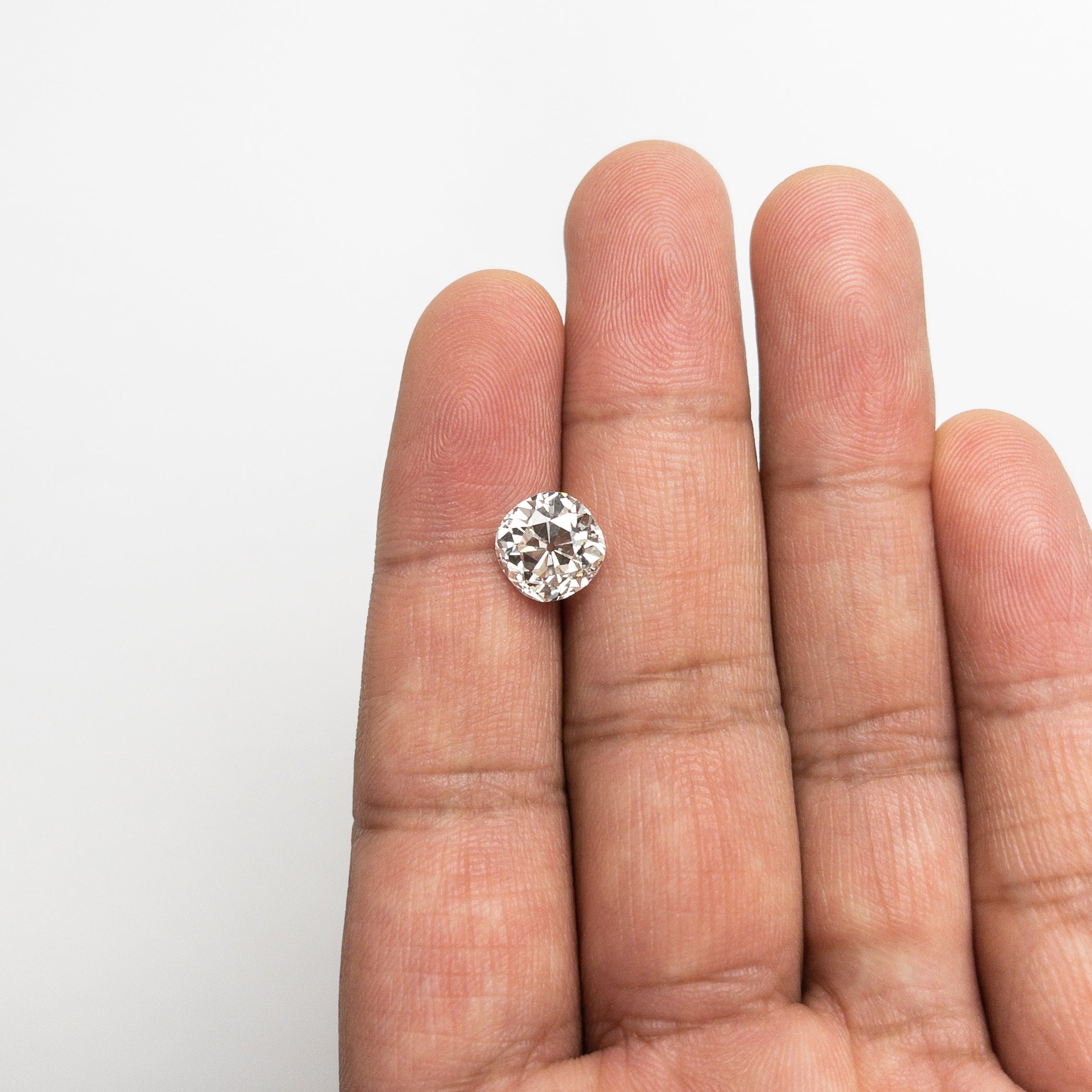 RETURNING D14894 Sept 25/ 2025 3.19ct 9.30x8.74x6.07mm GIA SI1 H Antique Old European Cut 20675-01-Staghead Designs