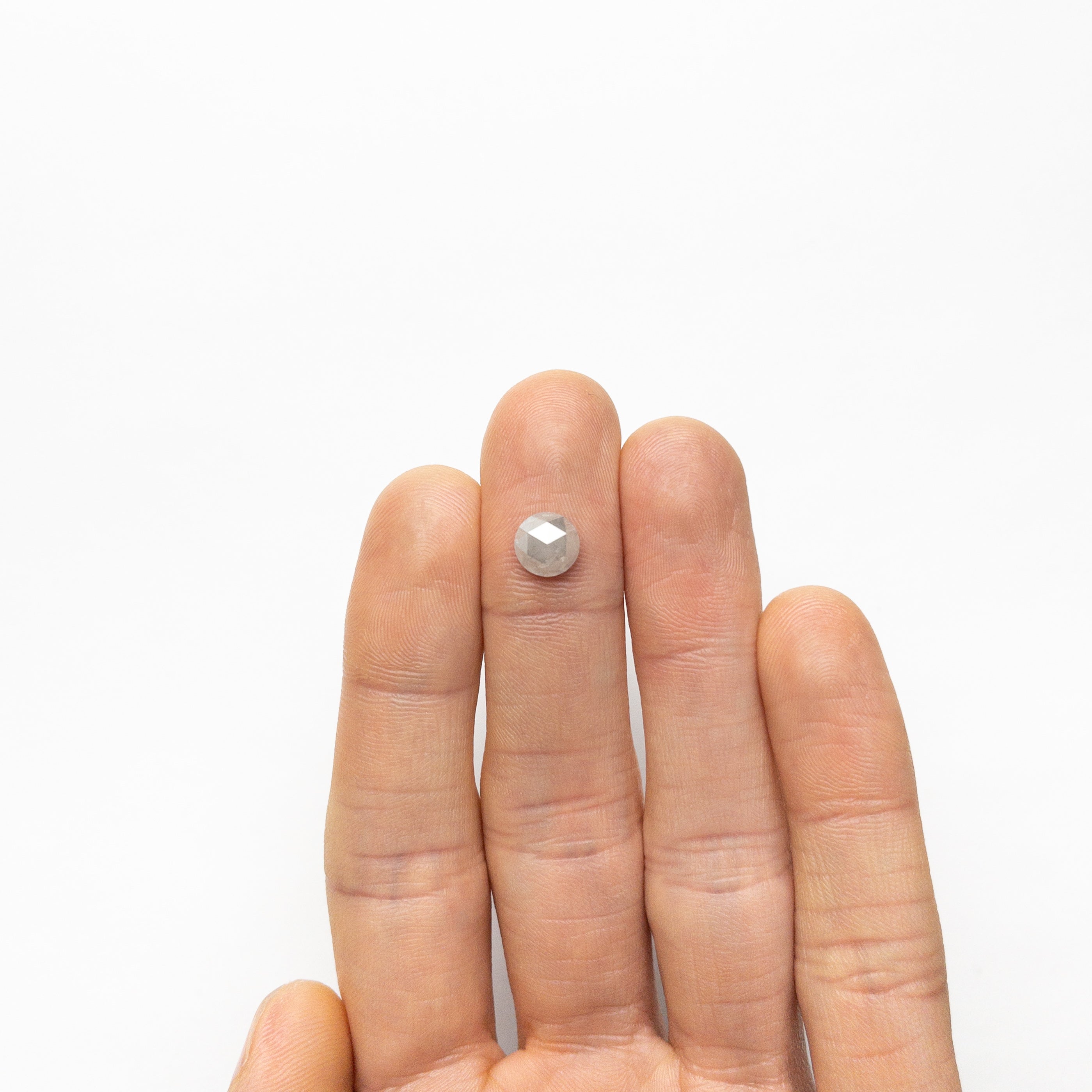 1.82ct 7.53x7.40x3.80mm Round Rosecut 20901-12-Staghead Designs