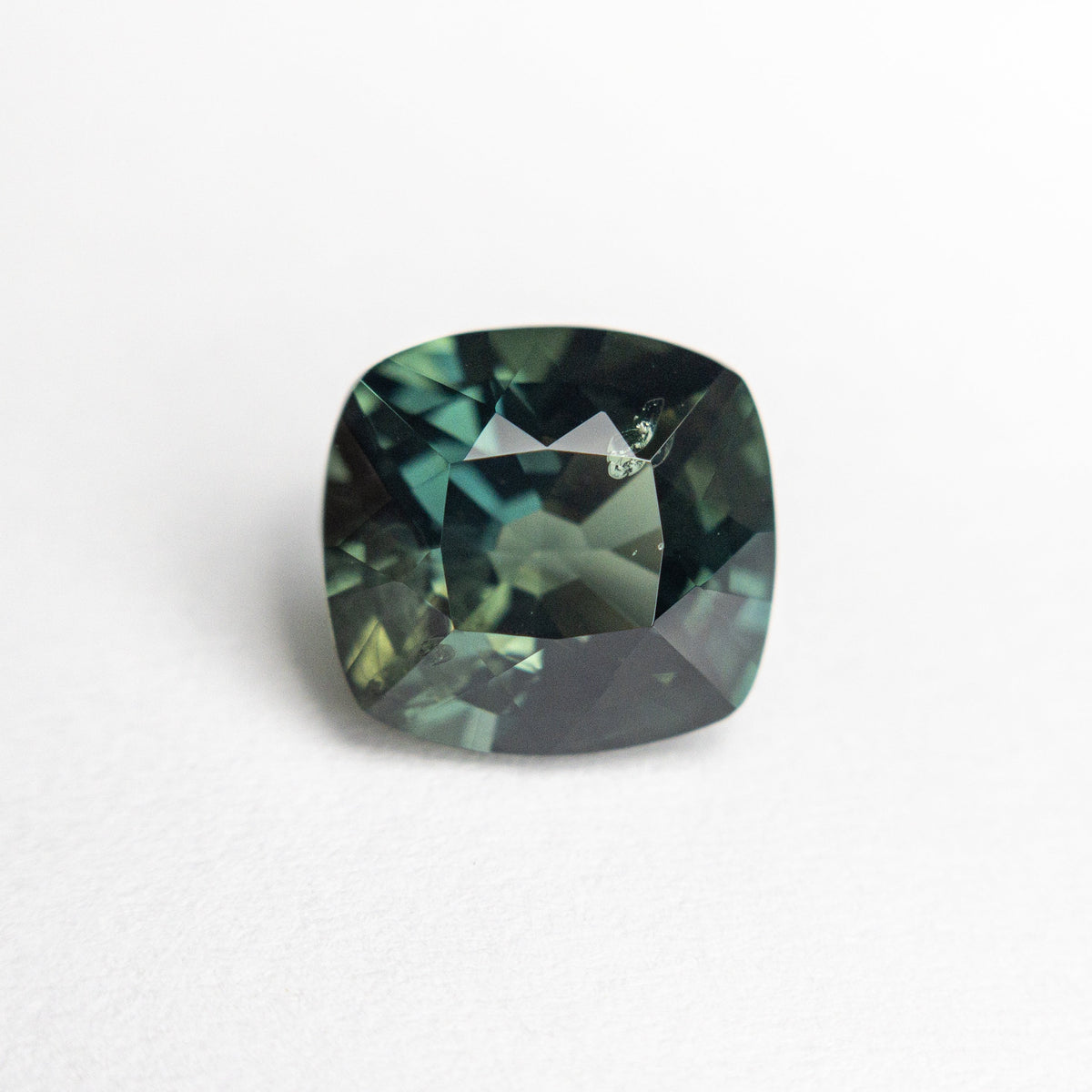 2.36ct 7.77x7.36x4.97mm Cushion Brilliant Sapphire 20963-13-Staghead Designs