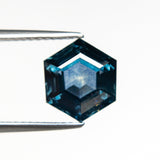 3.93ct 9.57x8.34x5.78mm Hexagon Step Cut Sapphire 20984-01 - 2