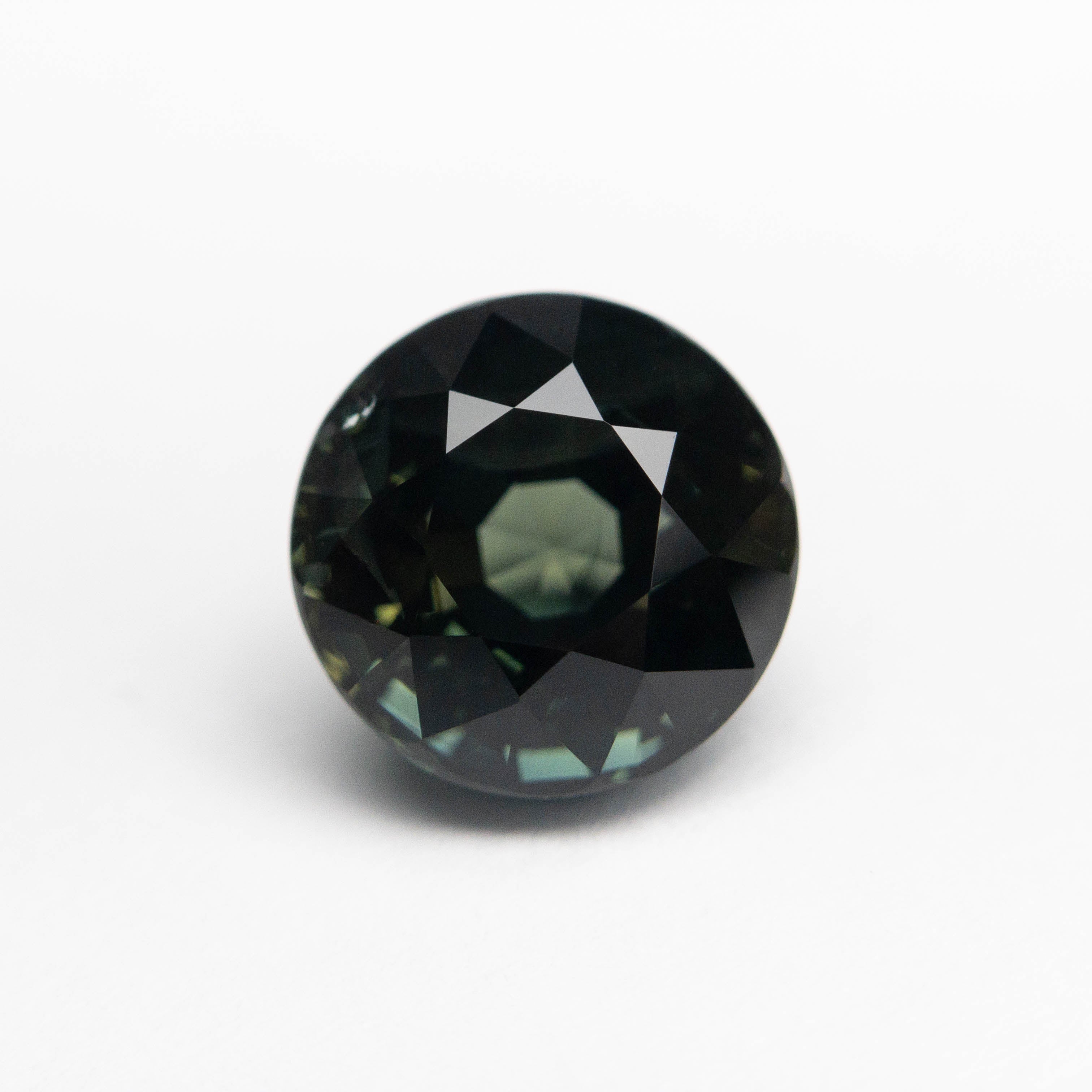 3.14ct 7.96x7.93x5.96mm Round Brilliant Sapphire 20992-02-Staghead Designs