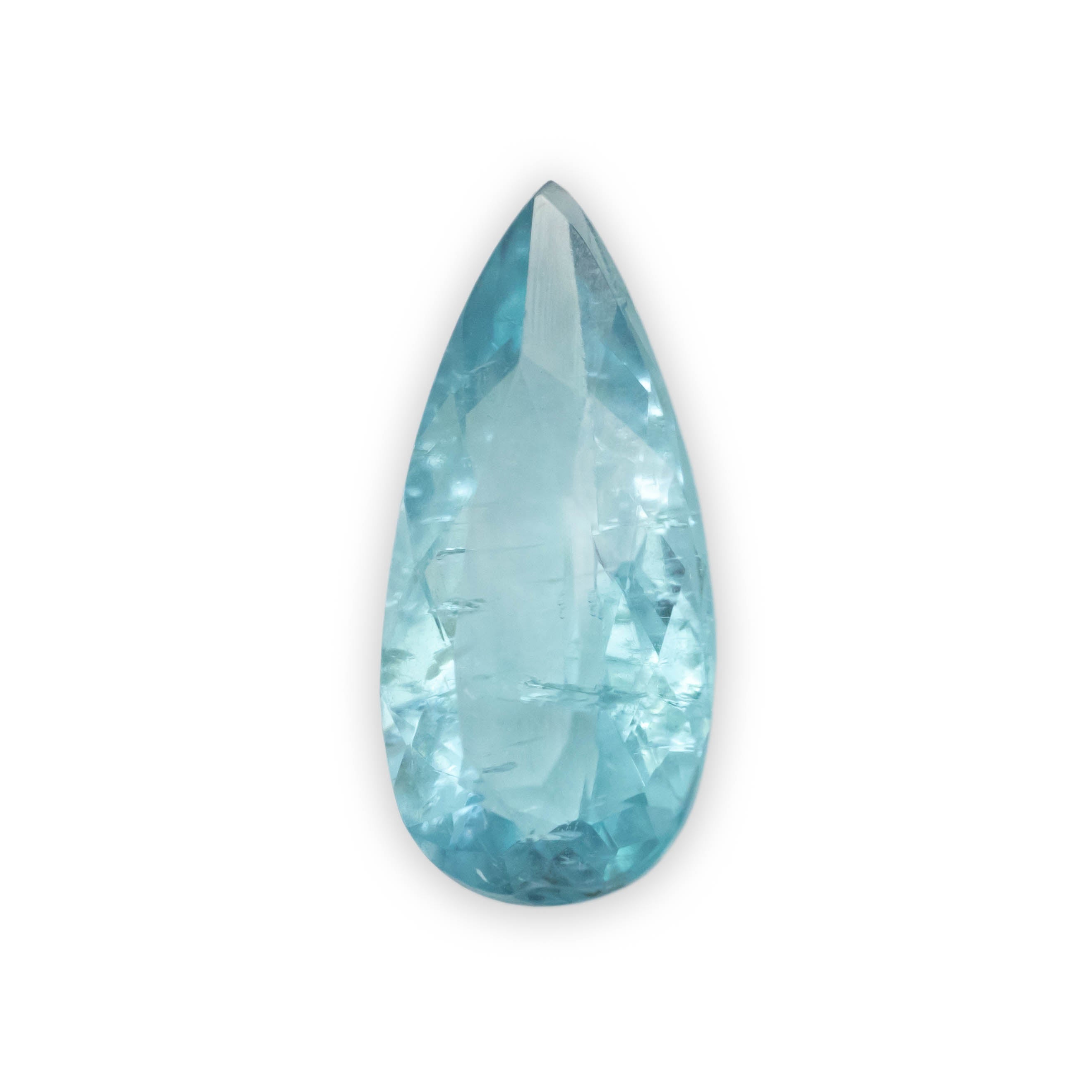 0.95ct 9.97x4.85x2.92mm MATCHING SET OF PEAR CUT BLUE TOURMALINE (NEED ORIGIN)-Staghead Designs