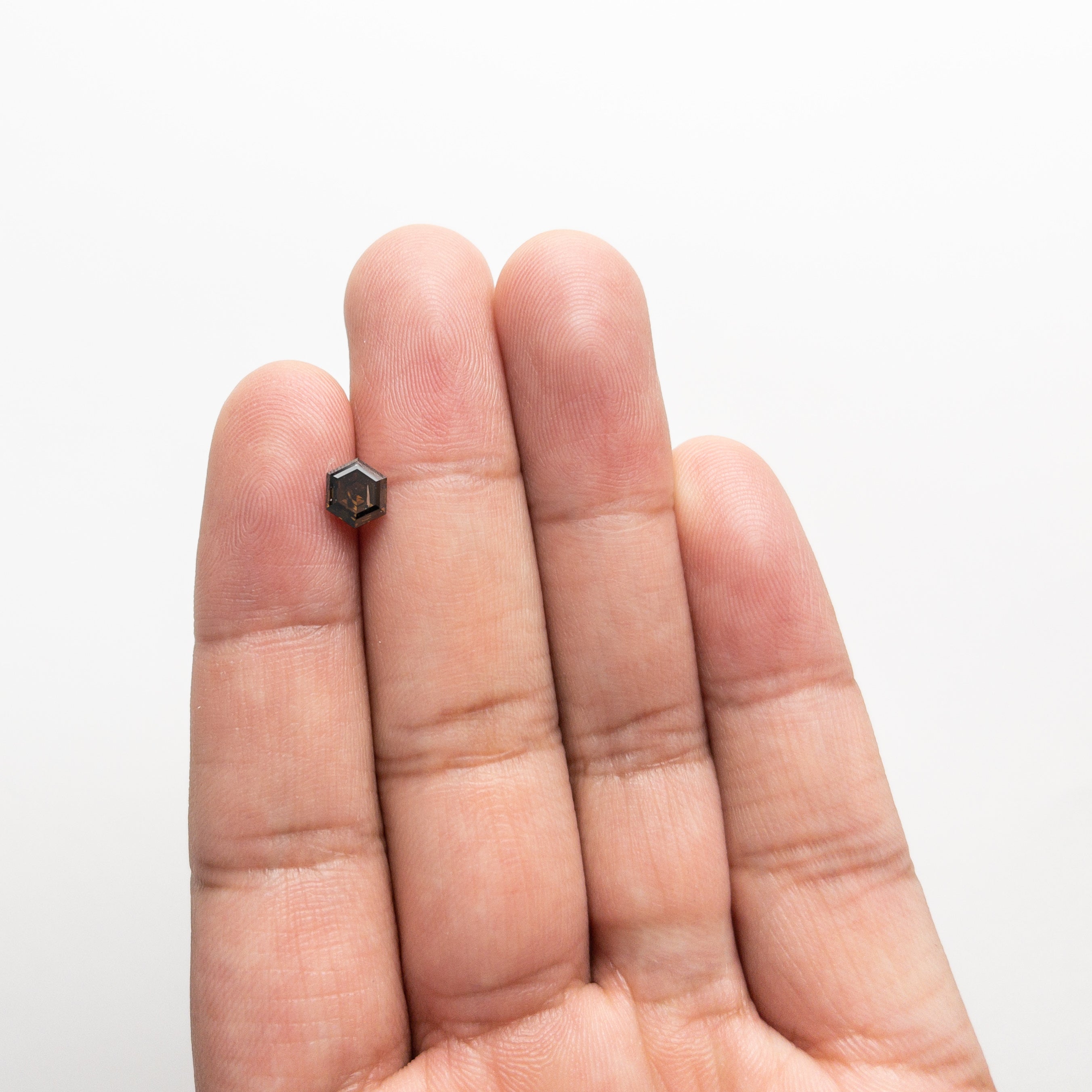 1.02ct 6.64x5.65x3.55mm I2 C8 Hexagon Step Cut 🇨🇦 21073-01-Staghead Designs