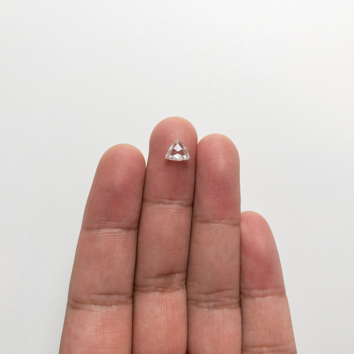 0.72ct 6.25x7.35x2.17mm SI1 H Trillion Rosecut 🇨🇦 21324-01-Staghead Designs