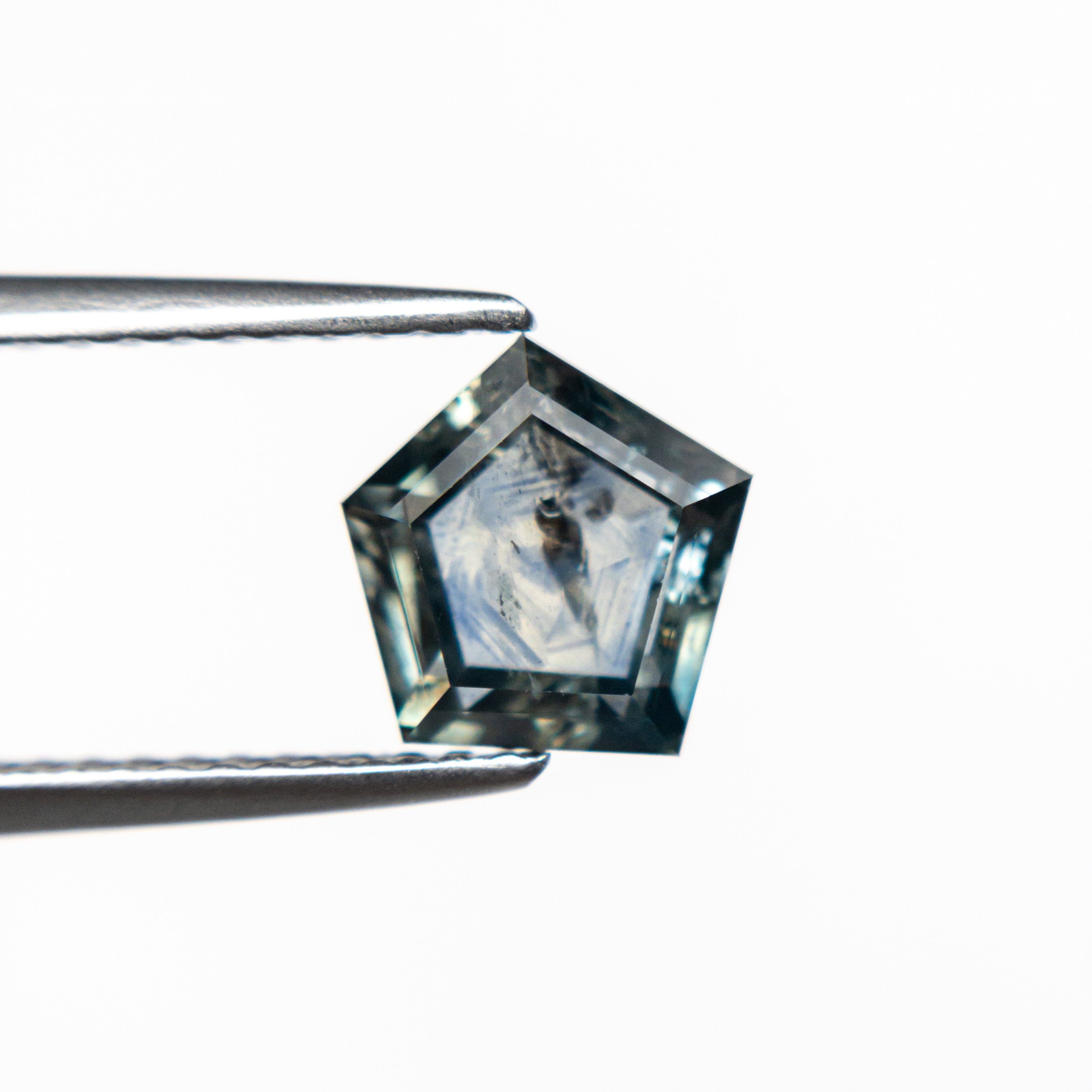 1.72ct 7.16x6.63x3.43mm Pentagon Double Cut Sapphire 21592-10-Staghead Designs