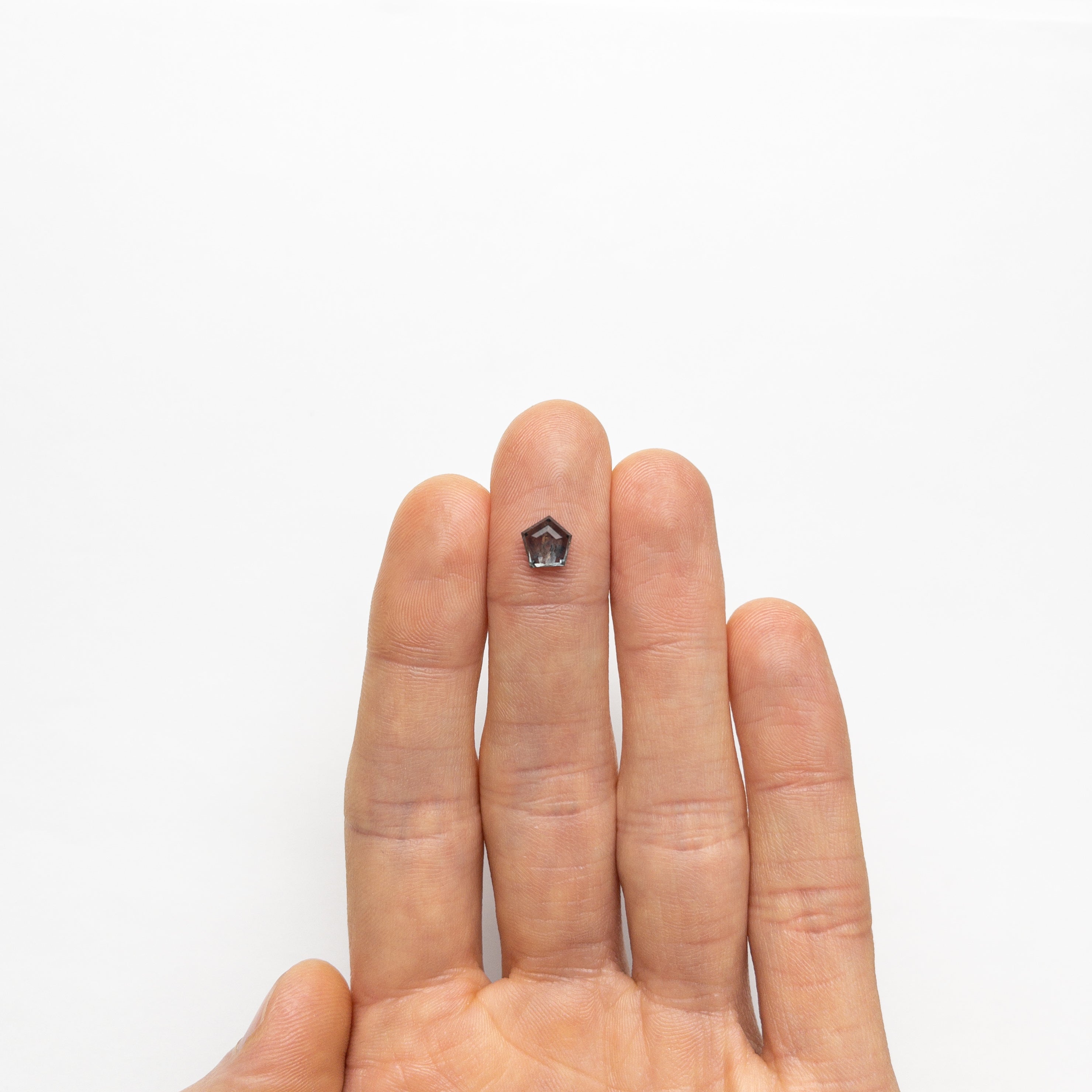 1.72ct 7.16x6.63x3.43mm Pentagon Double Cut Sapphire 21592-10-Staghead Designs