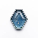 2.54ct 9.05x8.16x3.56mm Hexagon Portrait Cut Sapphire 21603-36-Staghead Designs