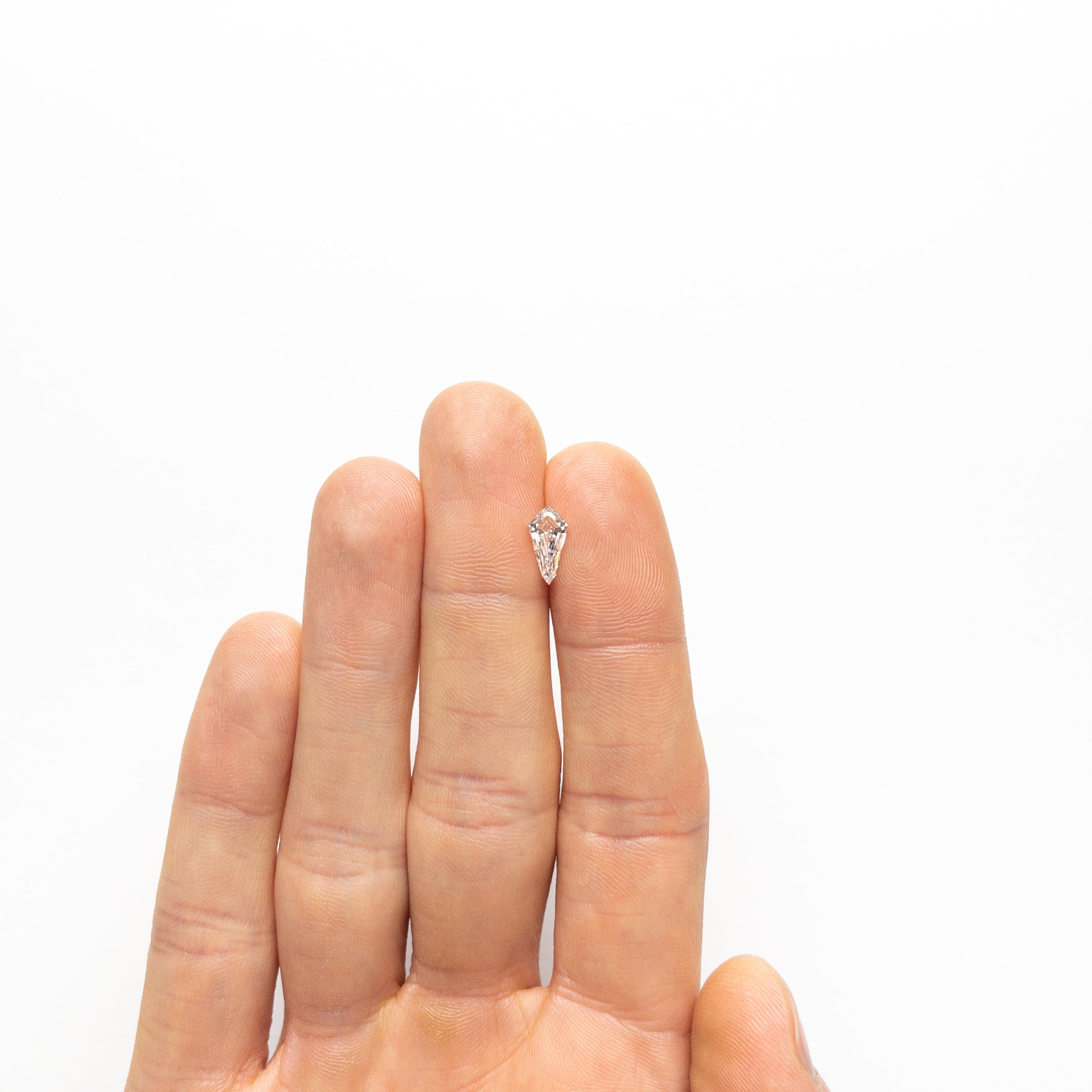 1.02ct 10.37x5.12x3.26mm SI2 G Kite Step Cut 21690-02-Staghead Designs