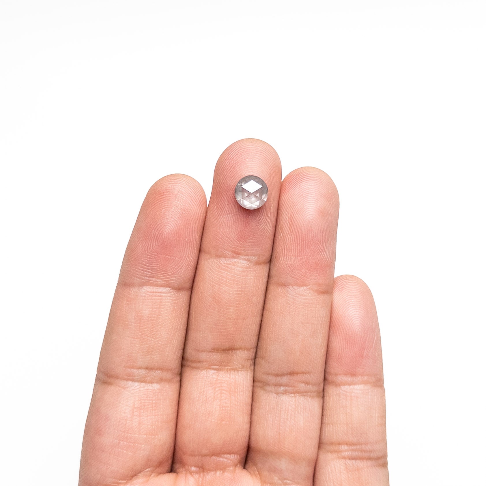 1.69ct 7.36x7.29x3.58mm Round Rosecut 21869-15-Staghead Designs