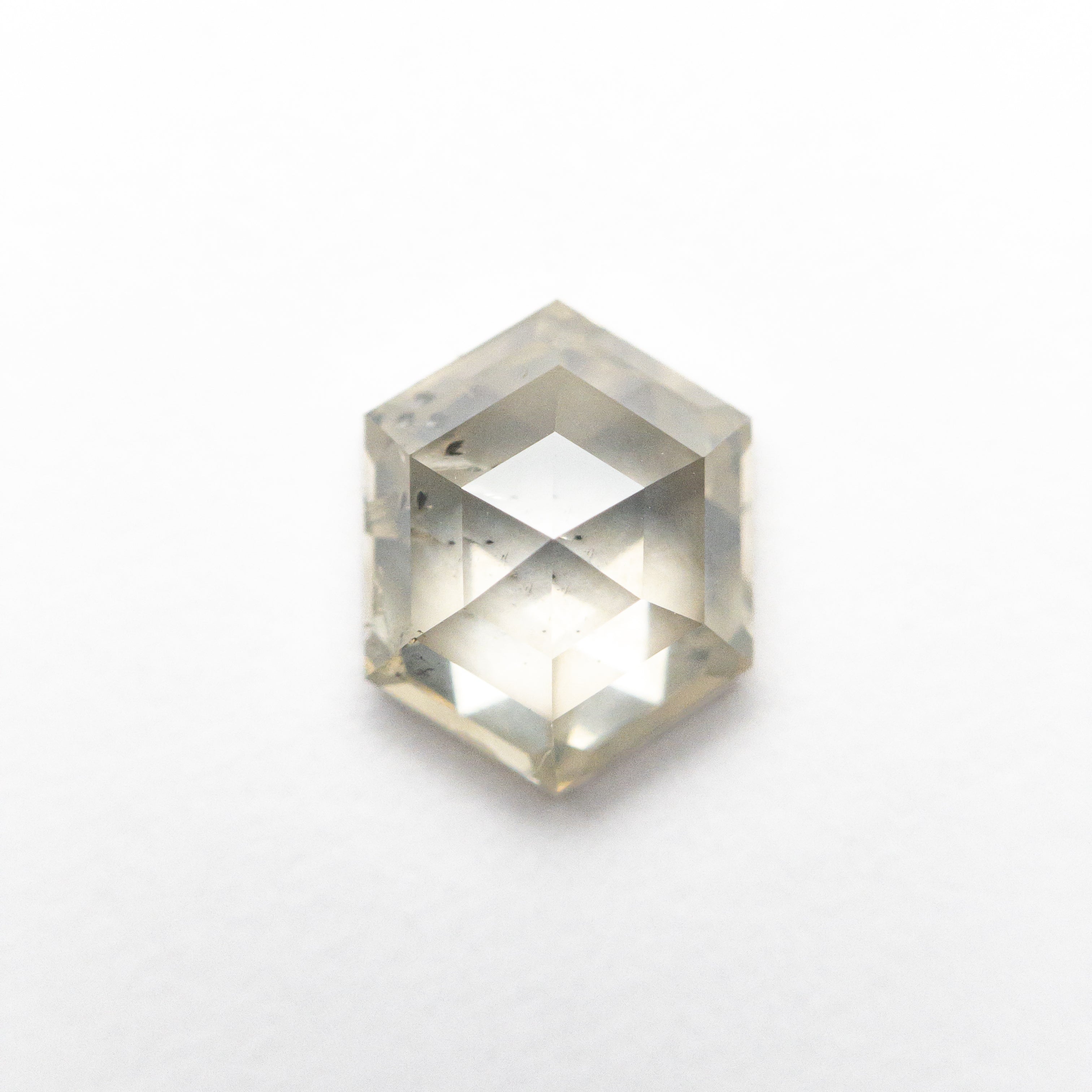 1.24ct 7.60x6.50x3.40mm Hexagon Double Cut 21879-04-Staghead Designs