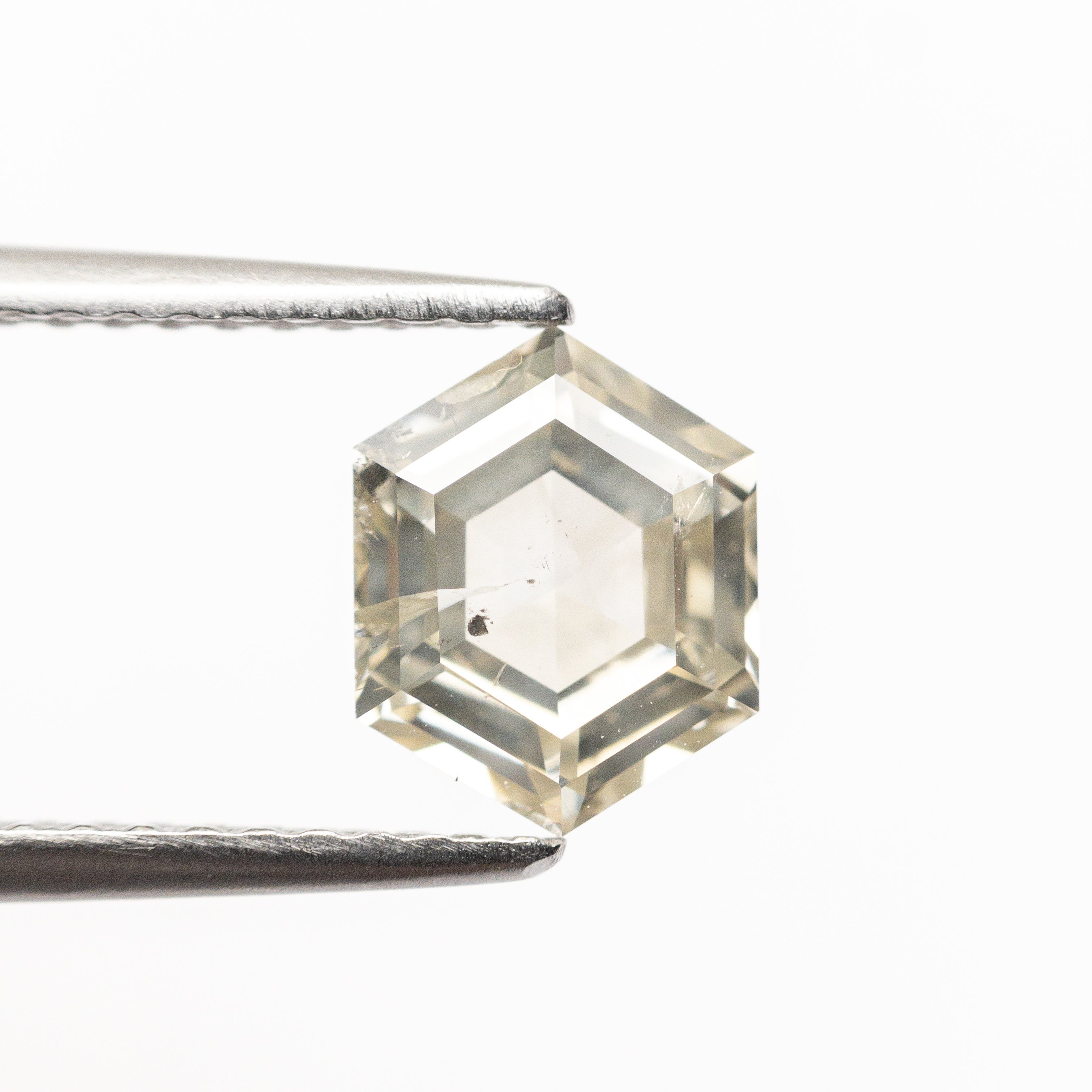 1.24ct 7.60x6.50x3.40mm Hexagon Double Cut 21879-04-Staghead Designs