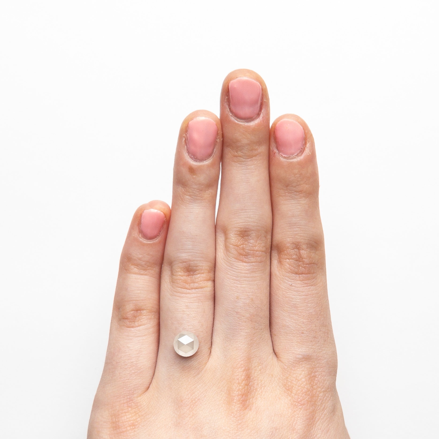 1.82ct 7.03x7.01x4.02mm Round Rosecut 21879-14-Staghead Designs