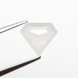 1.04ct 7.02x8.11x2.81mm Shield Rosecut 21879-22-Staghead Designs